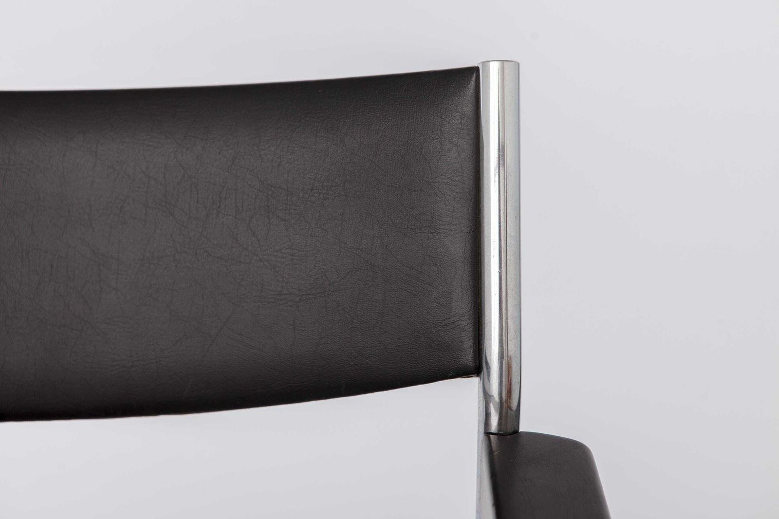 Edlef Bandixen Fauteuil & Kruk Voor Kusch + Co | Bauhaus Lounge Set | Duitsland, jaren 1970 photo vinterior