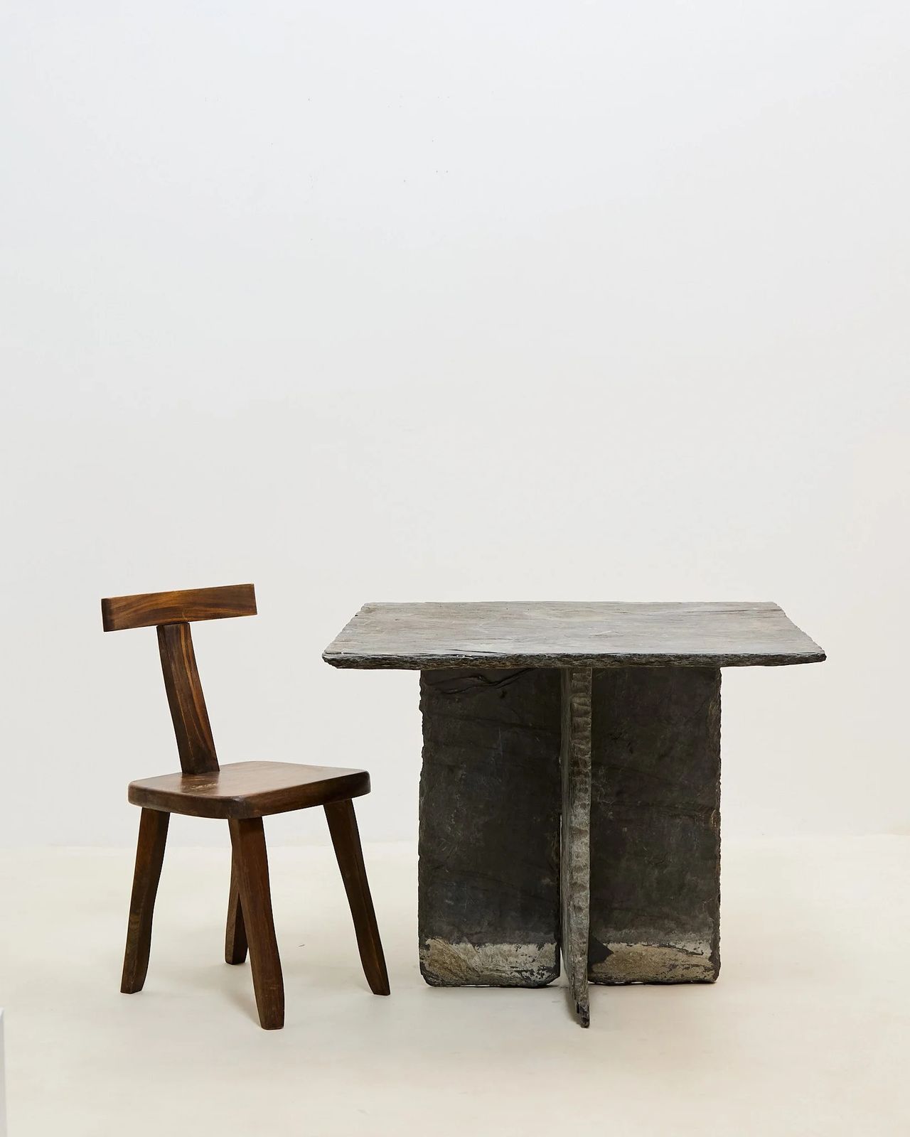 Riven Slate tafel, jaren 1930