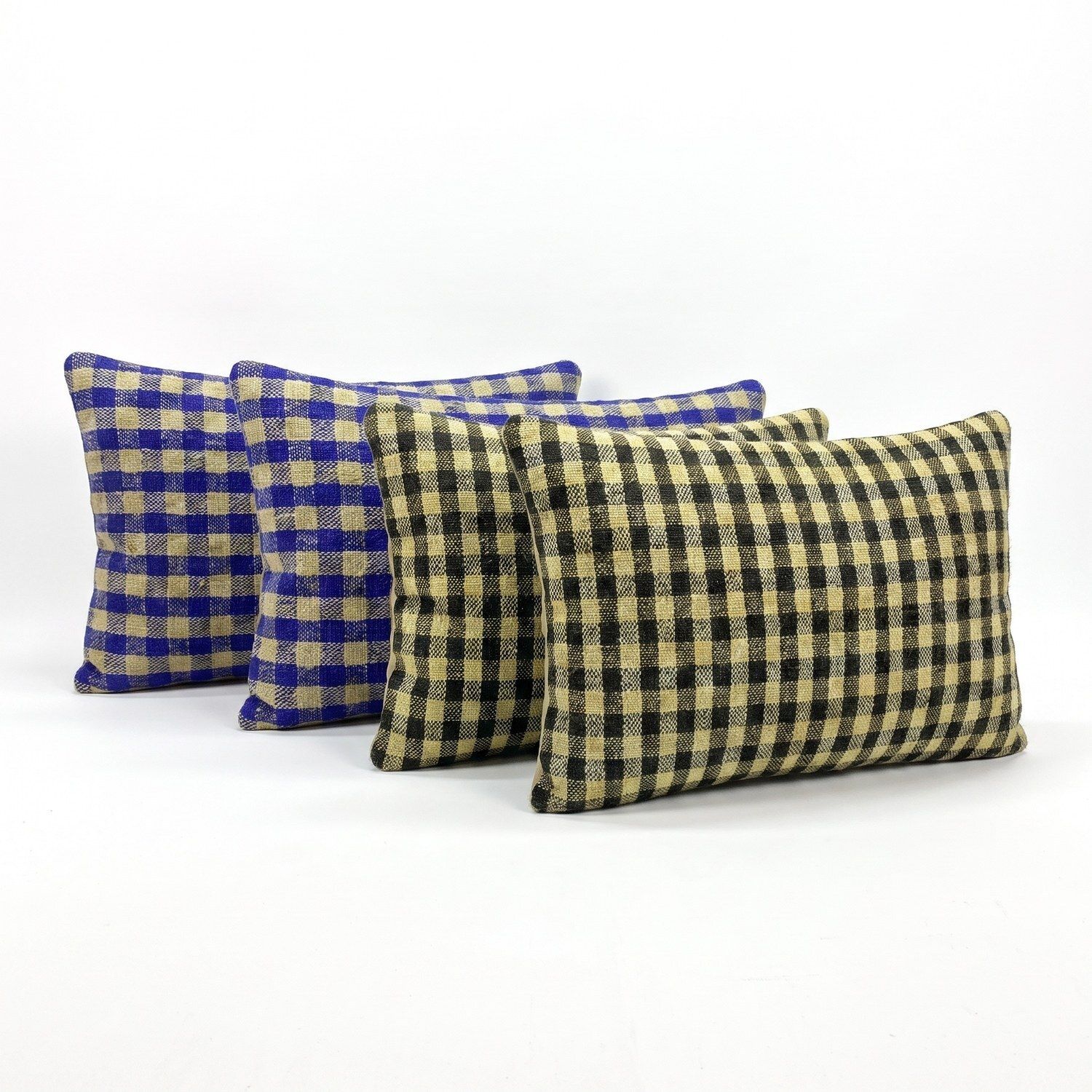Anatolische Kilim Lendenkussen Hoes 40 x 60 cm, Set van Vier photo furniture