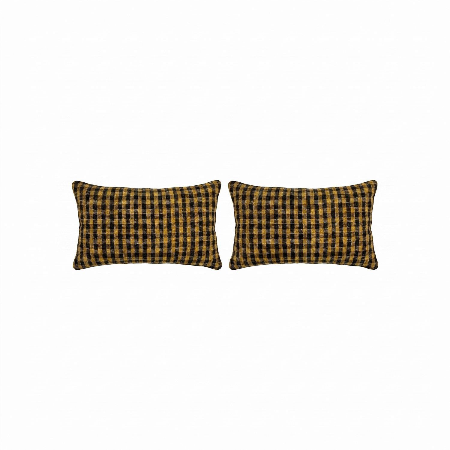 Boheemse Kilim Lendenkussenhoes 40 x 60 cm, set van twee
