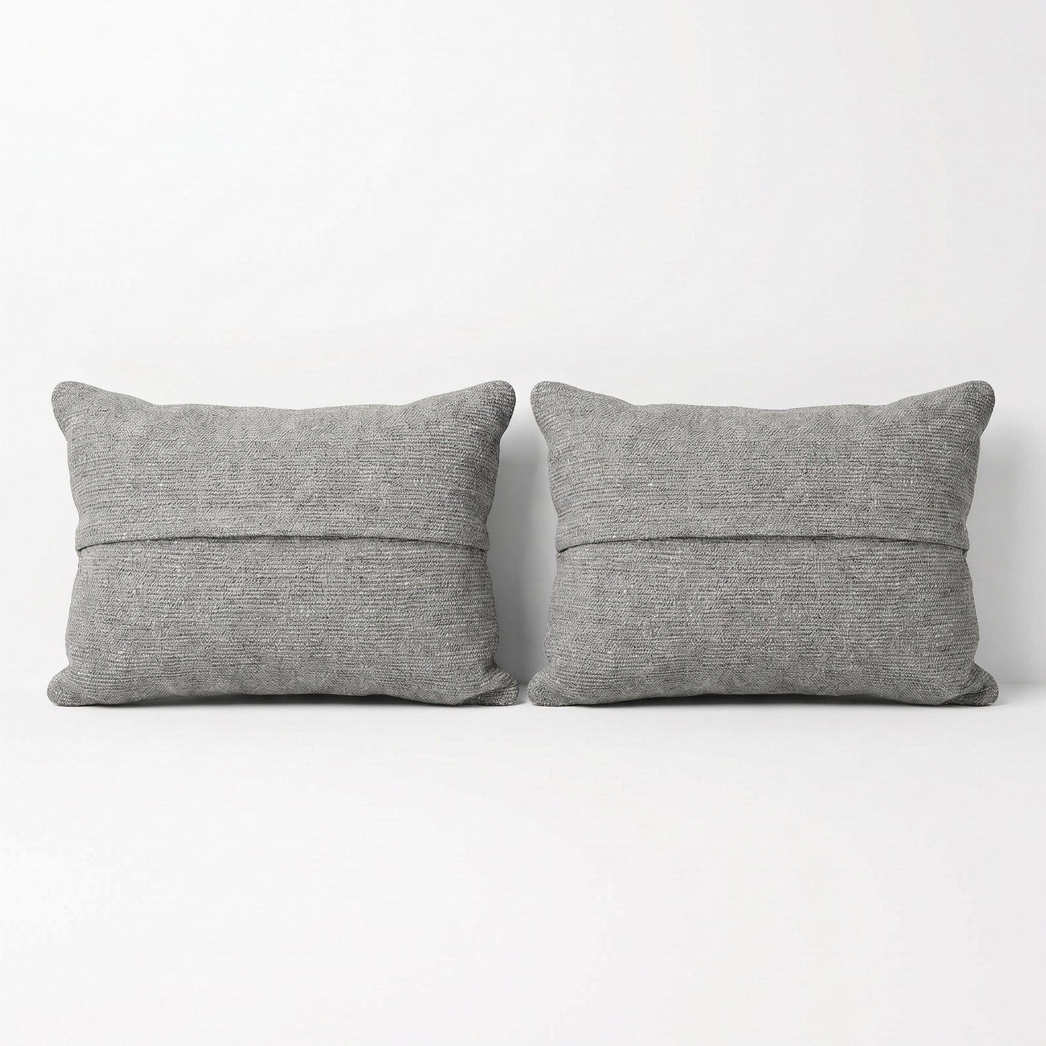 Turkse wollen vloerkleden lumbar kussenhoes 40 x 60 cm, set van twee photo Textiel