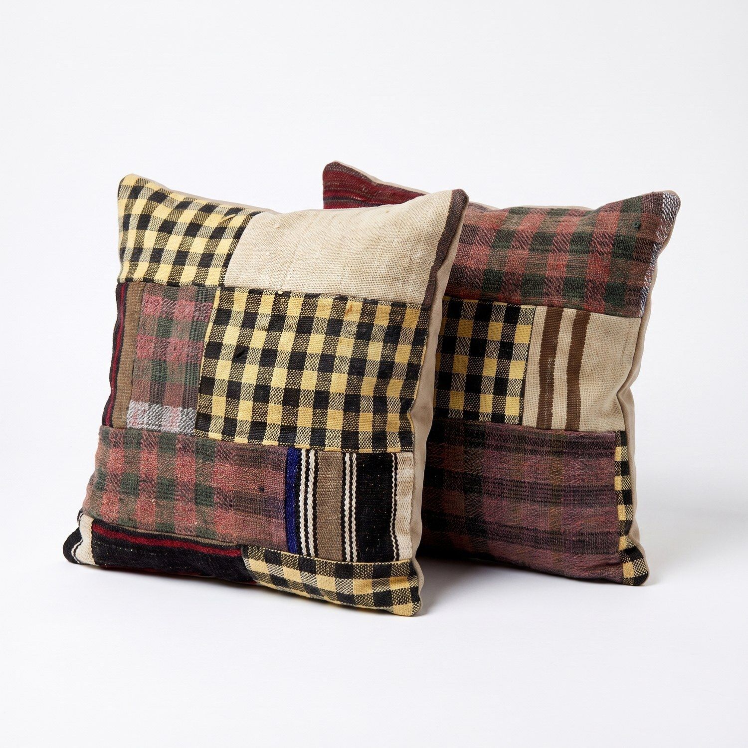 Housse de coussin kilim turc bohémien 50 x 50 cm, lot de deux photo furniture