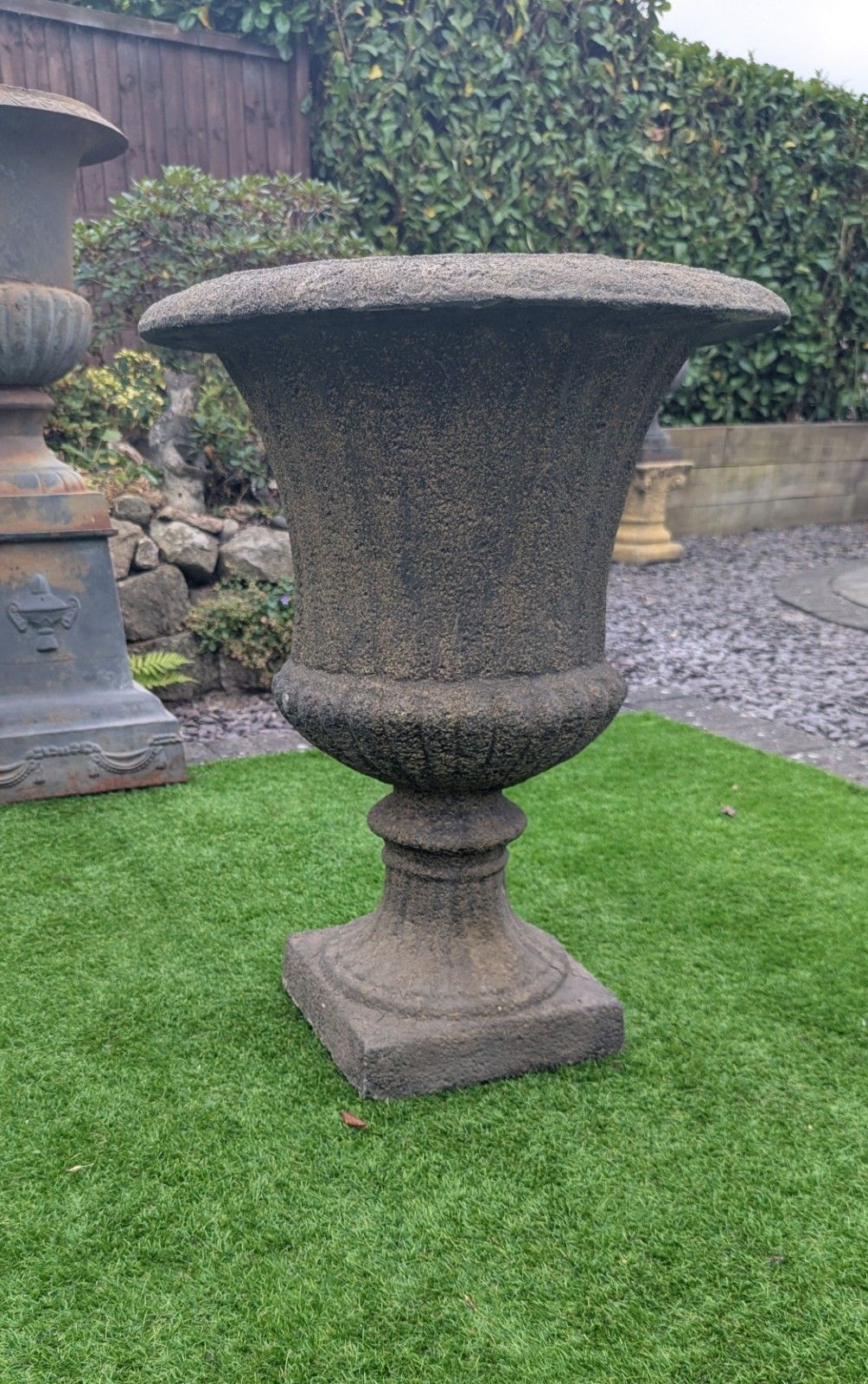 photo for sale Vintage Style  Heathfield Urn English Stone Urn Delivery Available 0365.