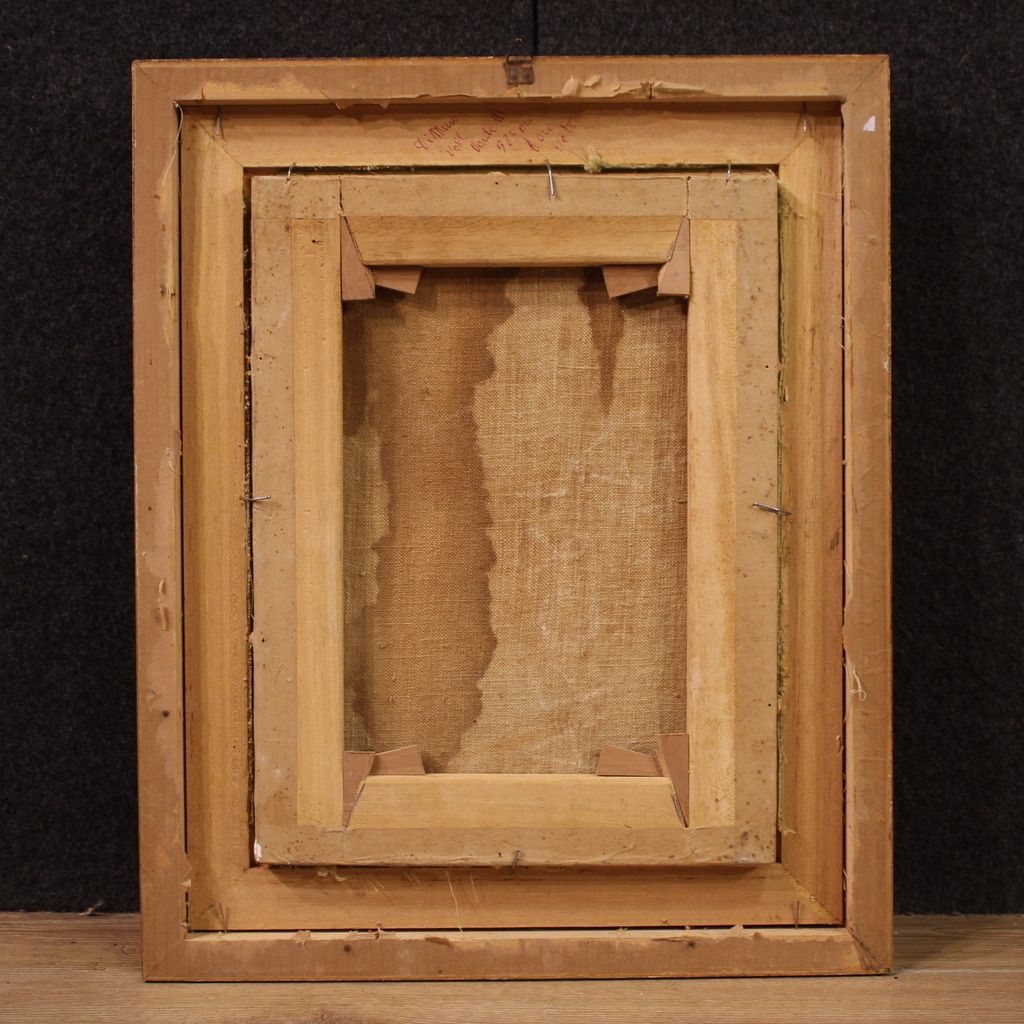 Tableau italien d'époque, Christ avec des anges, XVIIe siècle photo buy