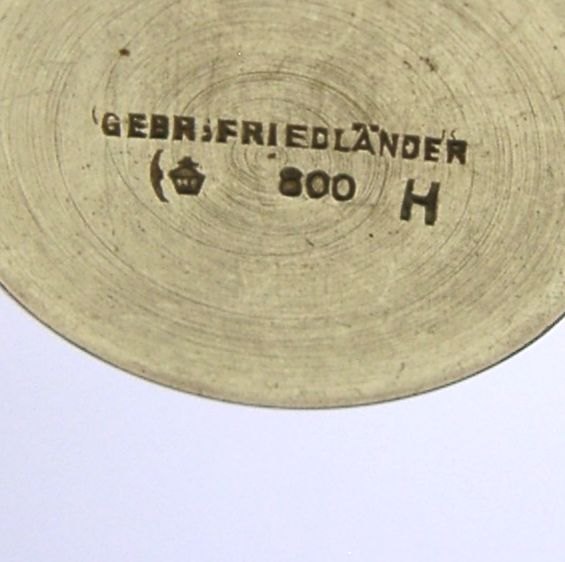 Duits 800 Massief Zilver Gegraveerd Whisky Shot Bekertje Ca. 1920 Barware photo vinterior