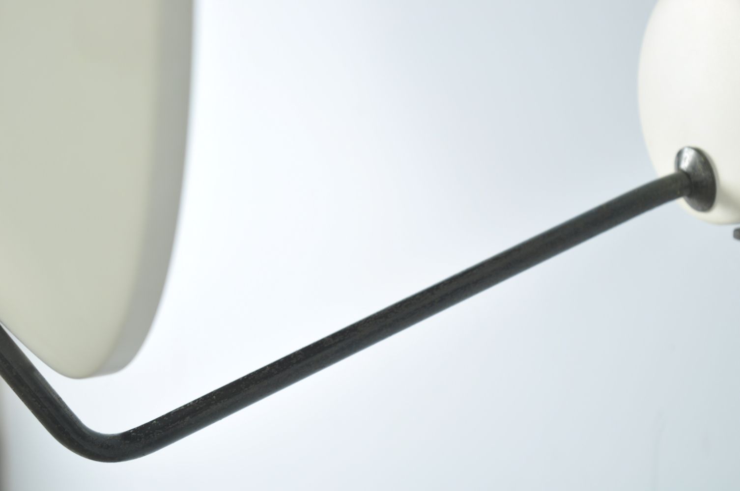 1075.0 Stilnovo Zeldzame Wand- of Plafondlamp Model 232 van Bruno Gatta, Italië jaren 1960 photo