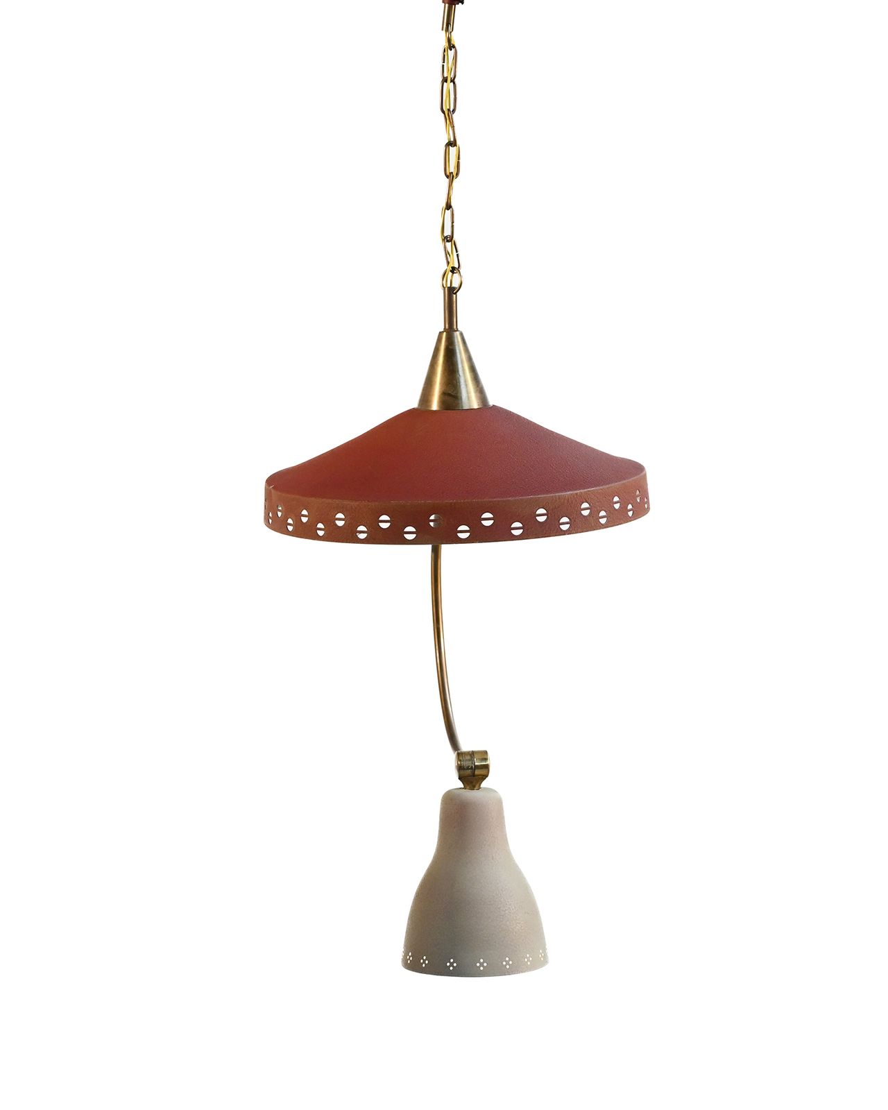 Swedish Modern stijl plafondlamp, ca. jaren 1950 photo Verlichting
