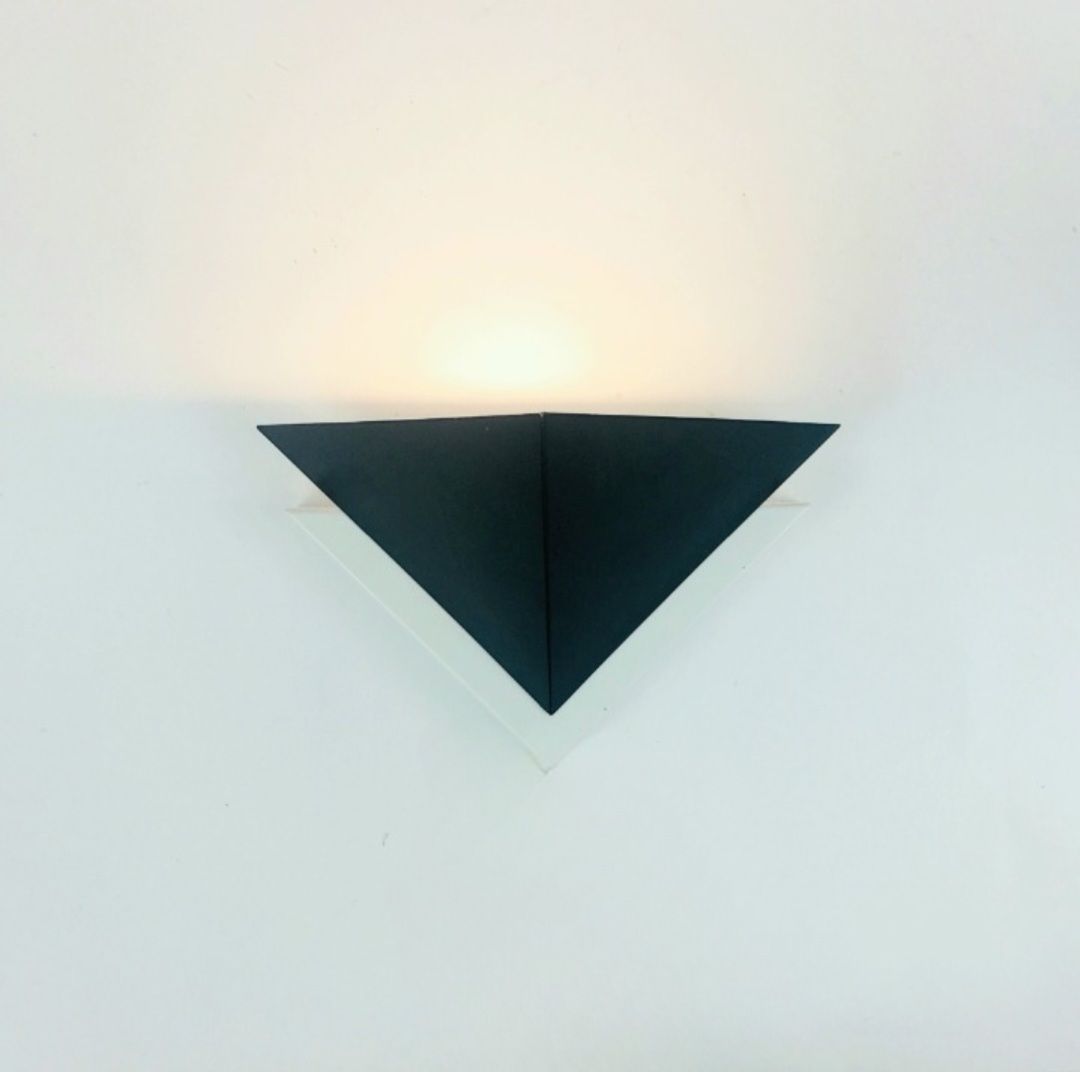 Applique murale triangulaire mid-century par J.T. Kalmar, Autriche, années 1960/1970 photo 285.0