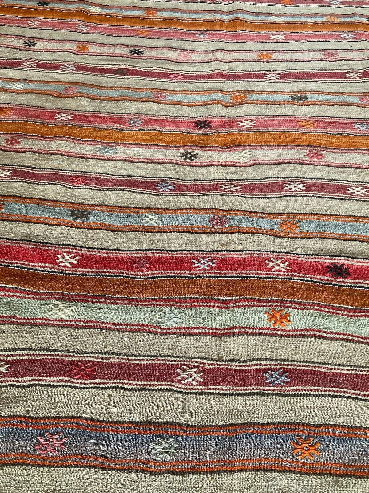 Vintage Anatolian Kilim 2.56m X 1.80m photo vintage