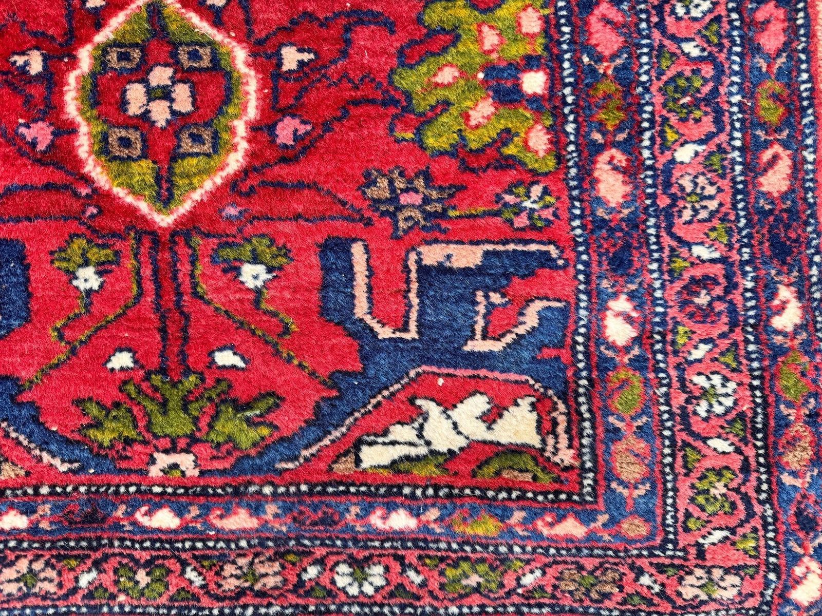 Antiek Hamadan loper 4,04 m x 0,84 m photo buy