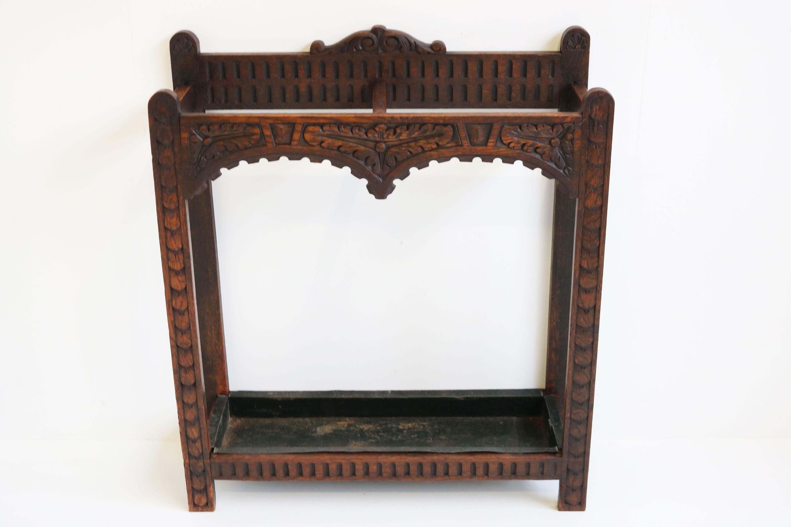 Antiek Frans Renaissance Revival paraplubak, 19e eeuw photo for sale