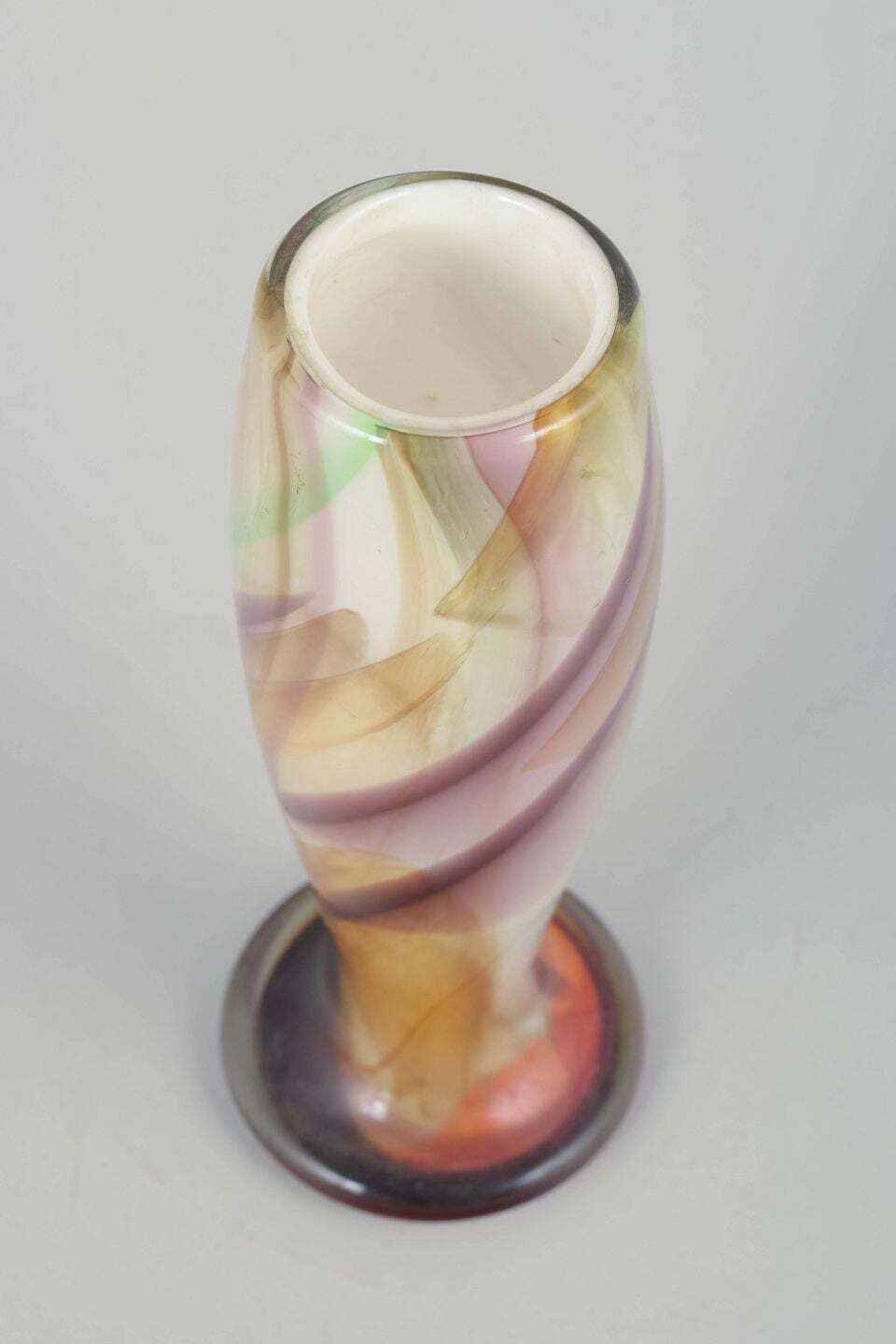 Vase en verre soufflé Holmegaard, série « Cascade », par Per Lütken, années 1970 photo furniture