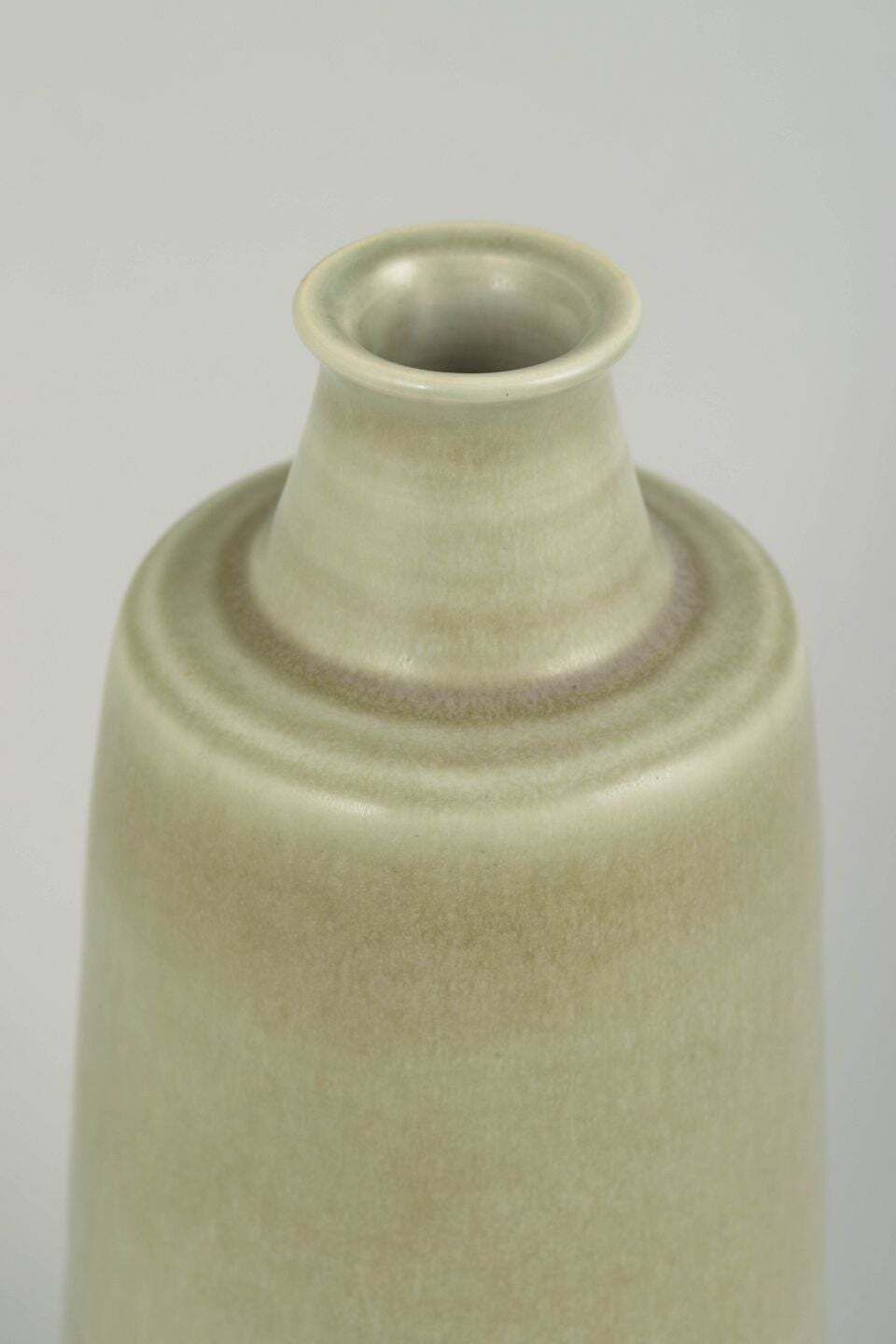 Søholm, Denmark. Cylindrical Stoneware Vase With Hare’s Fur Glaze. 1970s photo for sale