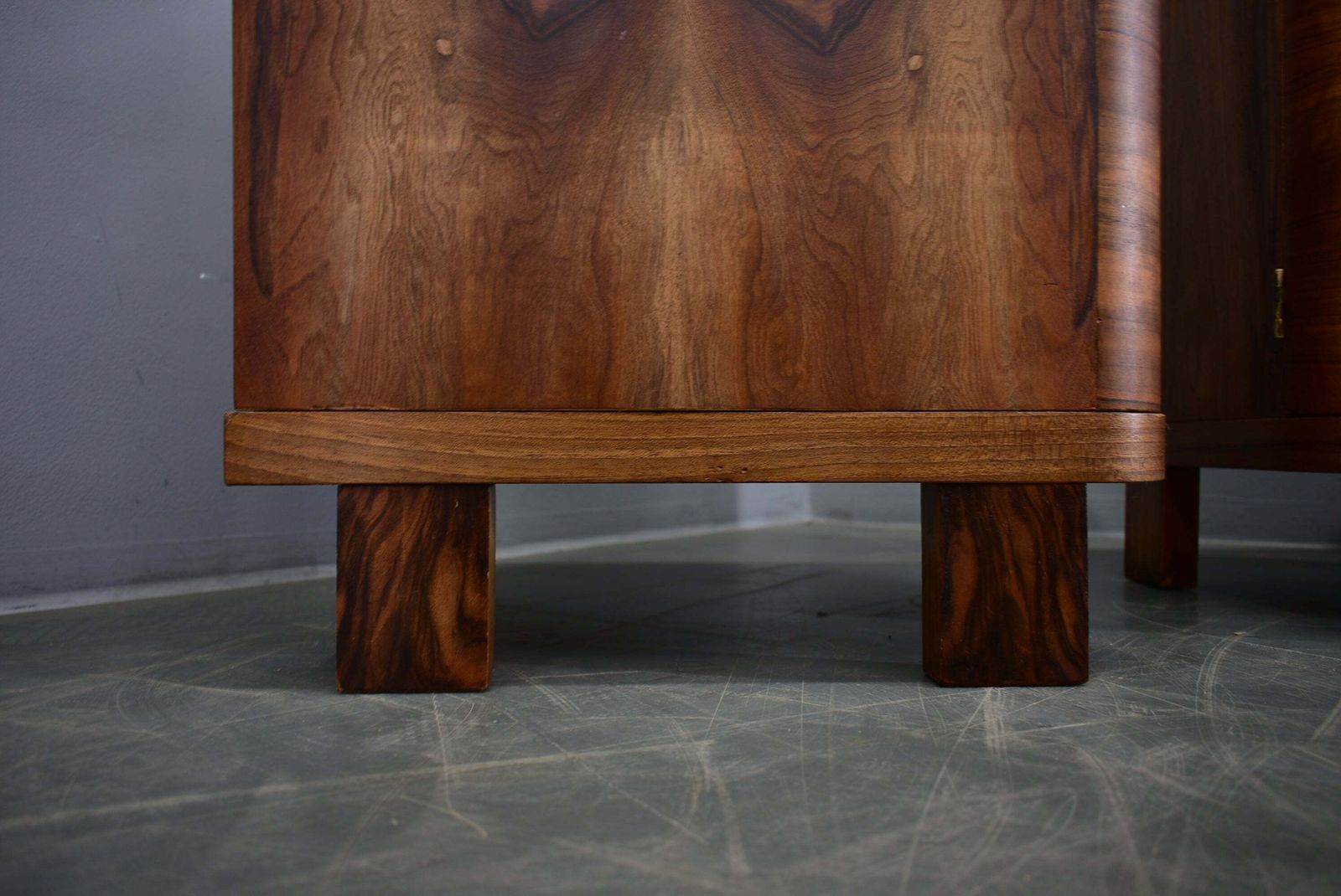 photo furniture 1933s Pair Of Art Deco Bedside Tables, Czechoslovakia