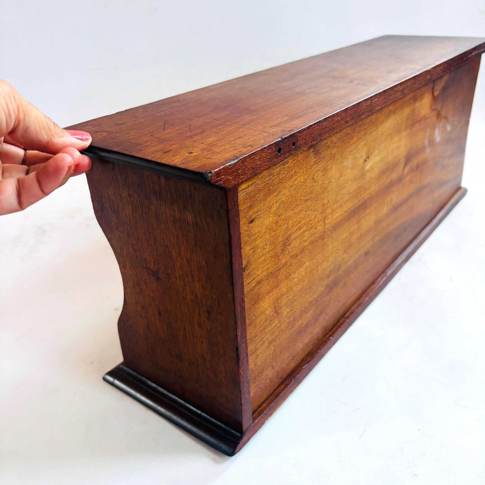Casier à partitions d'époque édouardienne en acajou, organiseur de bureau, vers 1910 photo buy