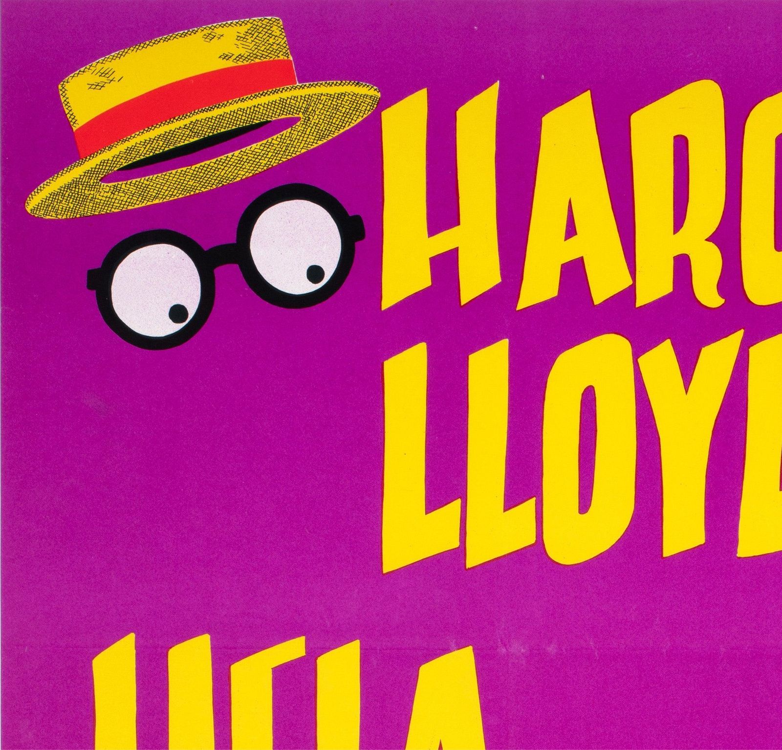 Harold Lloyd's World Of Comedy 1962 Zweedse Filmposter, Göte Näslund photo for sale
