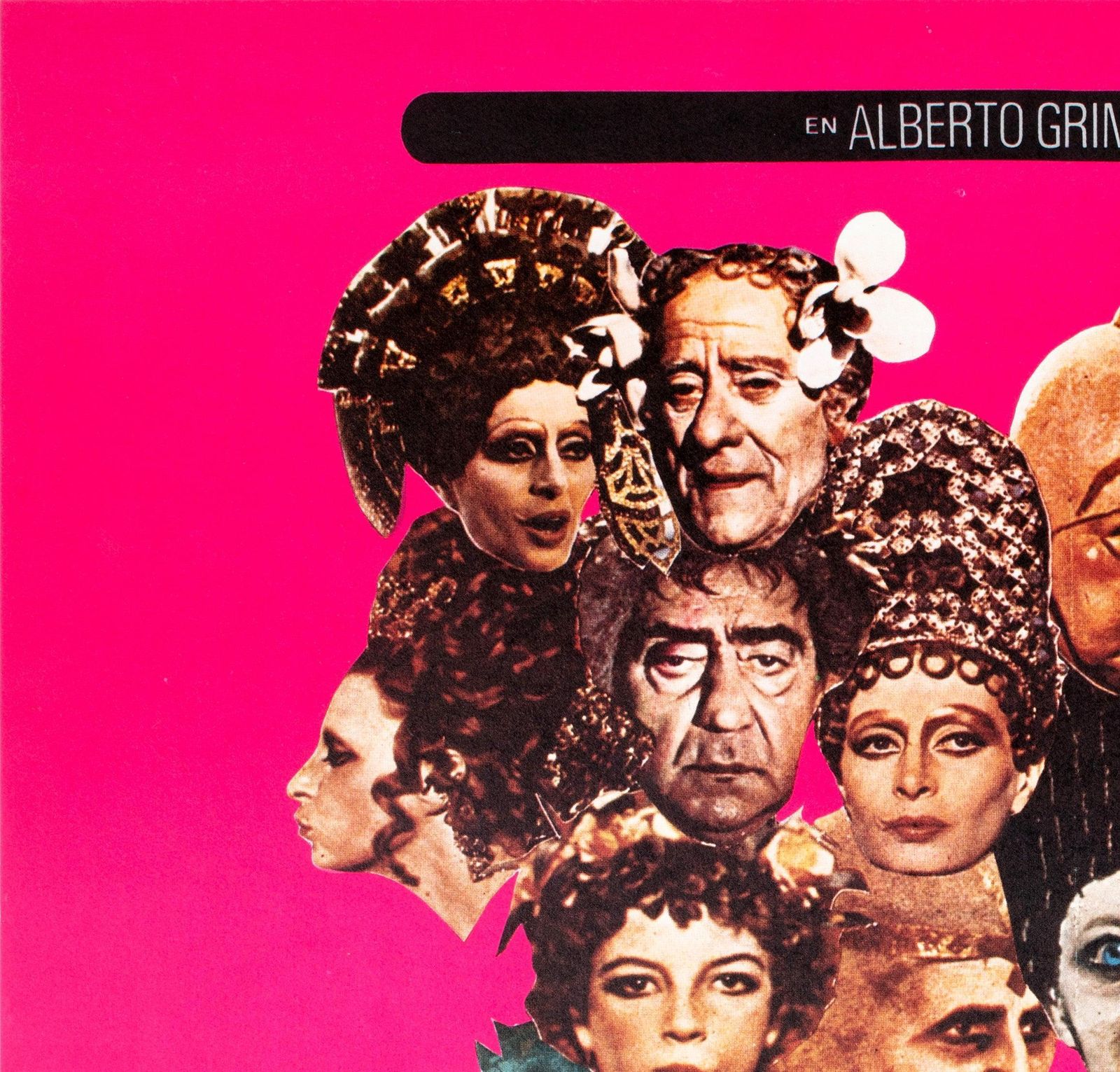 Fellini Satyricon 1969 Swedish Film Poster photo for sale