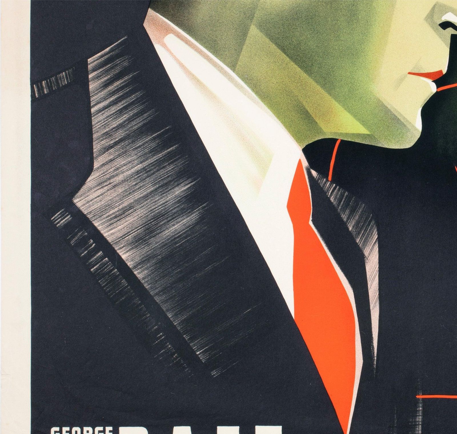 Affiche suédoise du film Invisible Stripes, 1940 photo 3312.0