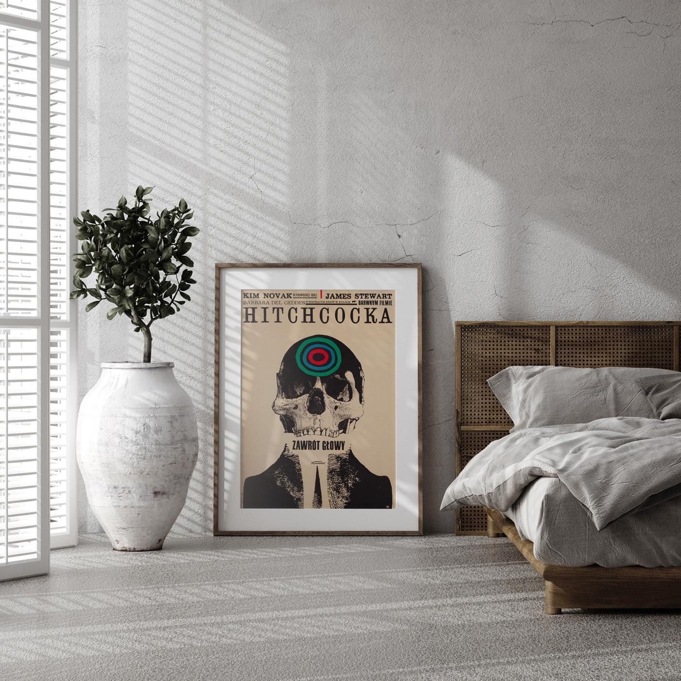 Vertigo 1963 Pools A1 Filmposter, Roman Cieslewicz photo furniture