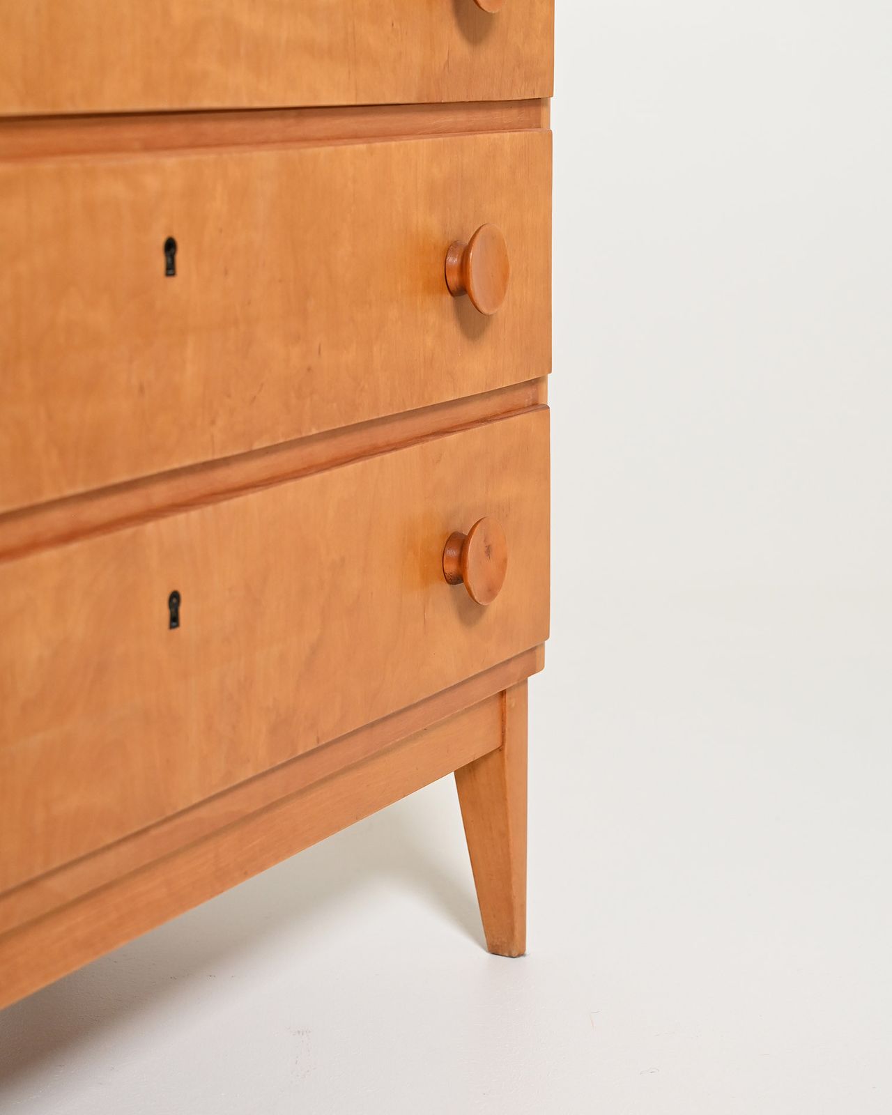 Scandinavian Birch Chest Of Drawers, 1950s photo buy
