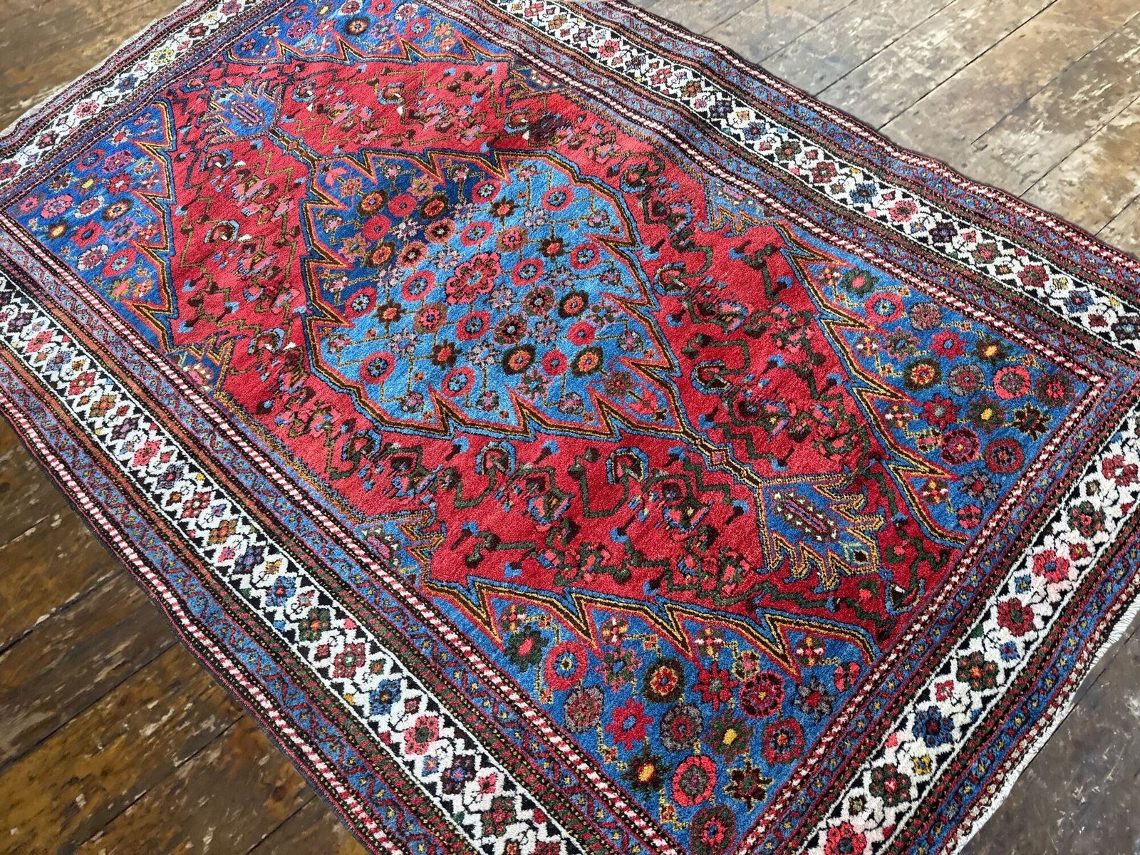 Antique Hamadan Rug 1.96m X 1.30m photo vinterior