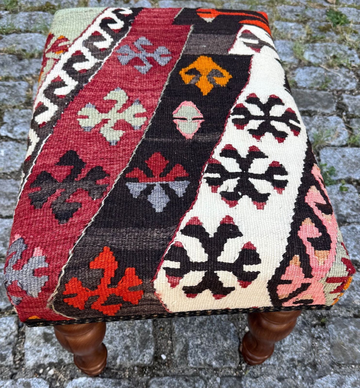 Kilim Kruk 0,52m x 0,37m x H0,37m photo vinterior