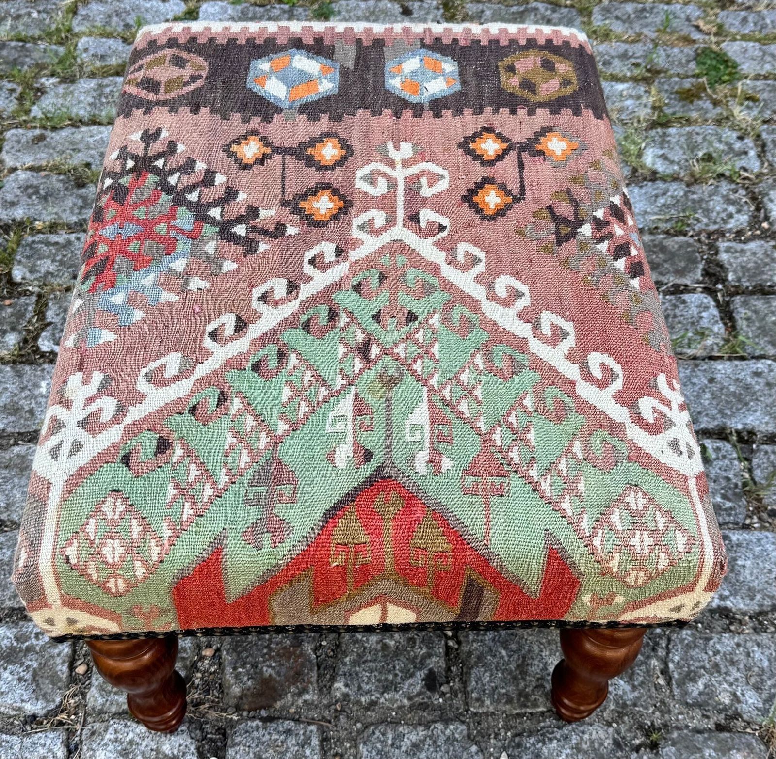 Kilim Kruk 0,62m x 0,47m x H0,38m photo vinterior