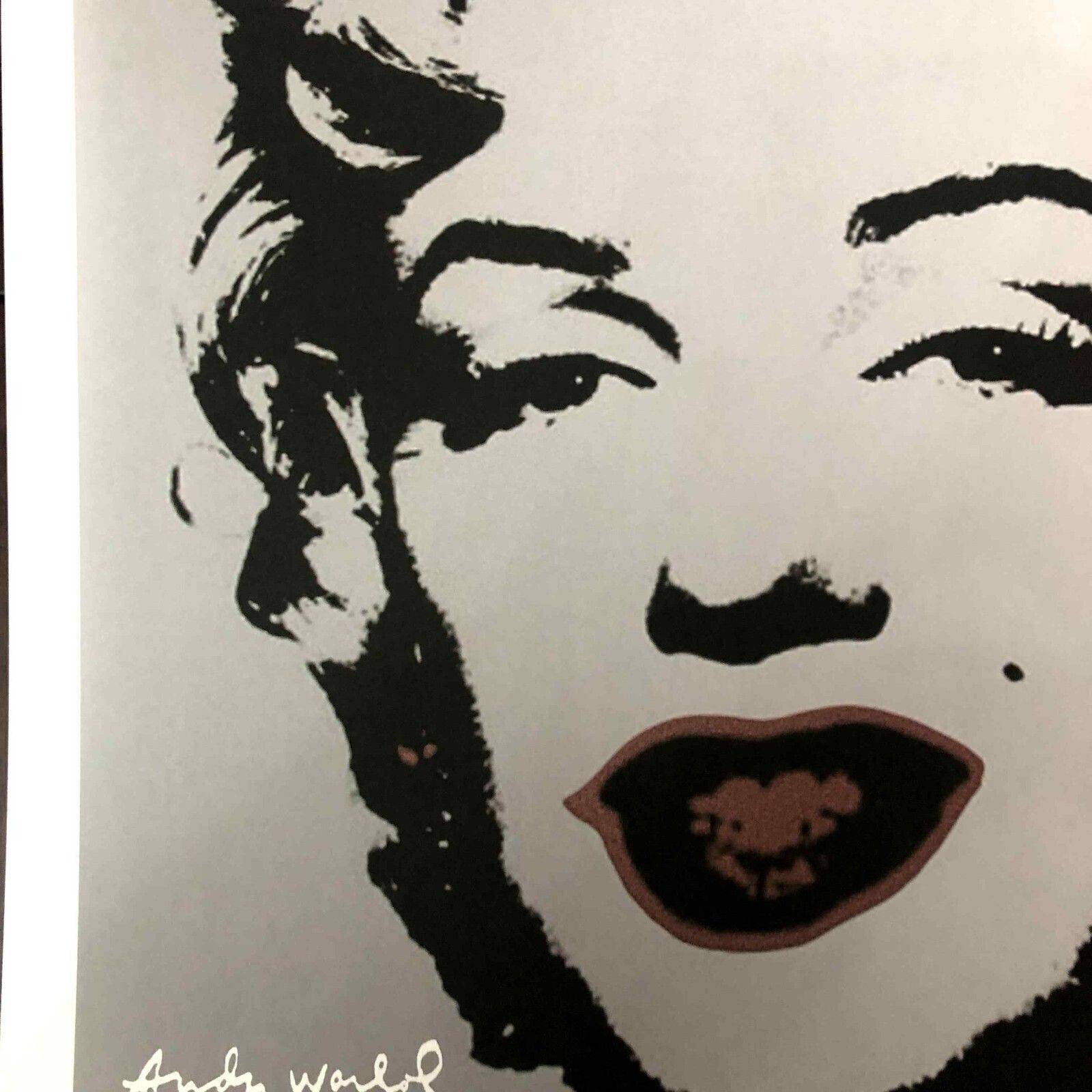 Andy Warhol Lithografie 50x50 cm Nieuwe Cmoa Editie Met Certificaat photo buy