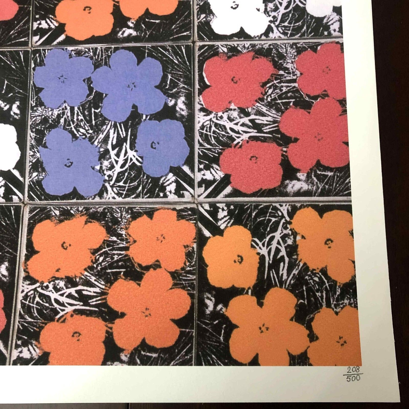 photo for sale Andy Warhol Lithografie 50x50 cm Nieuwe Cmoa Editie Met Certificaat