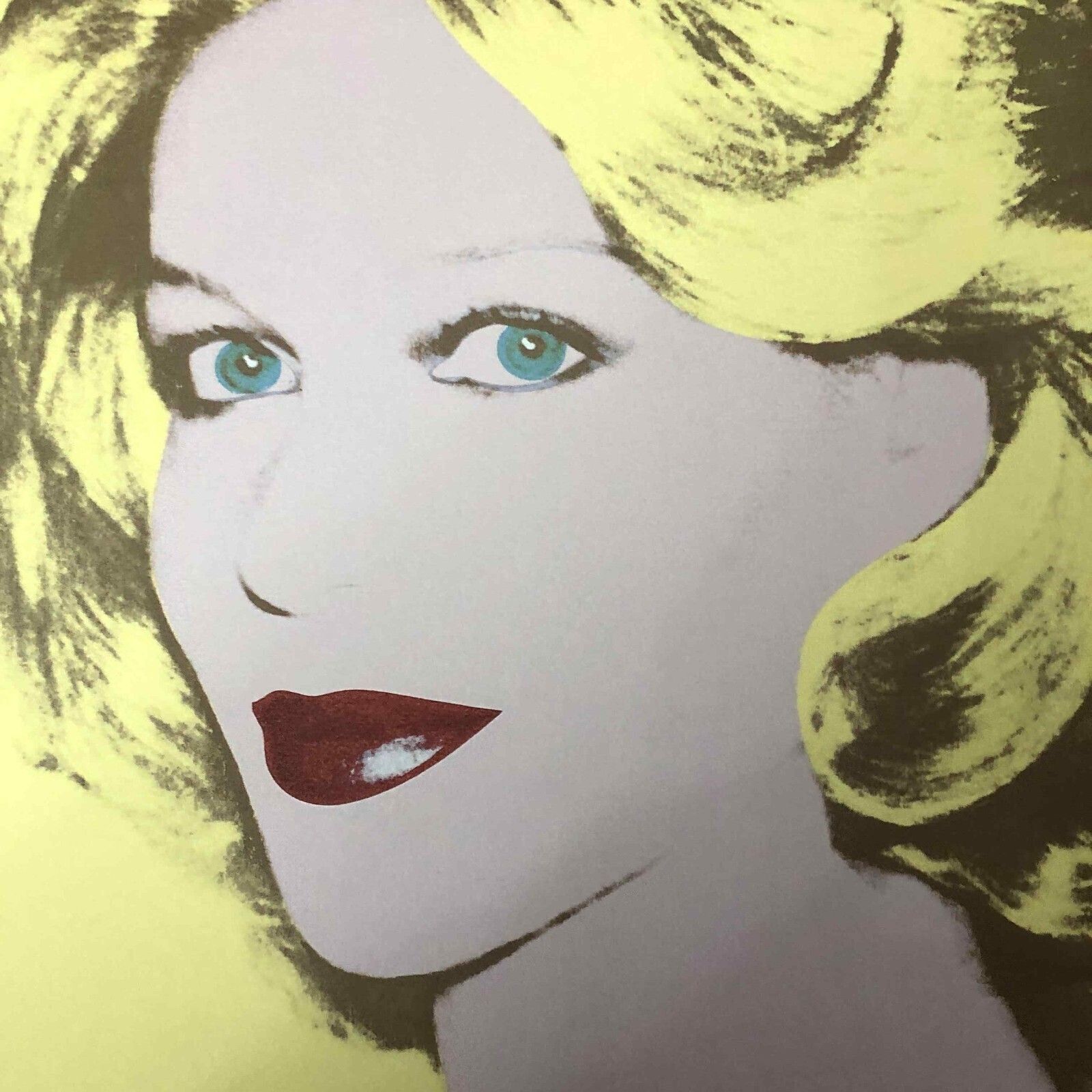Andy Warhol Lithografie 50x50 cm Nieuwe Cmoa Editie Met Certificaat photo vinterior