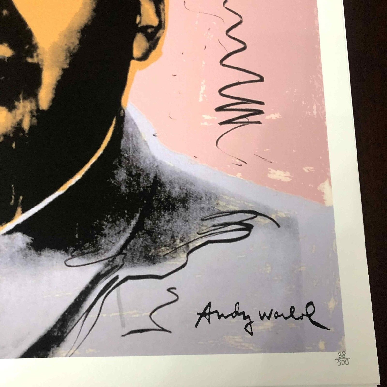 photo for sale Andy Warhol Lithografie 50x50 cm Nieuwe Cmoa Editie Met Certificaat