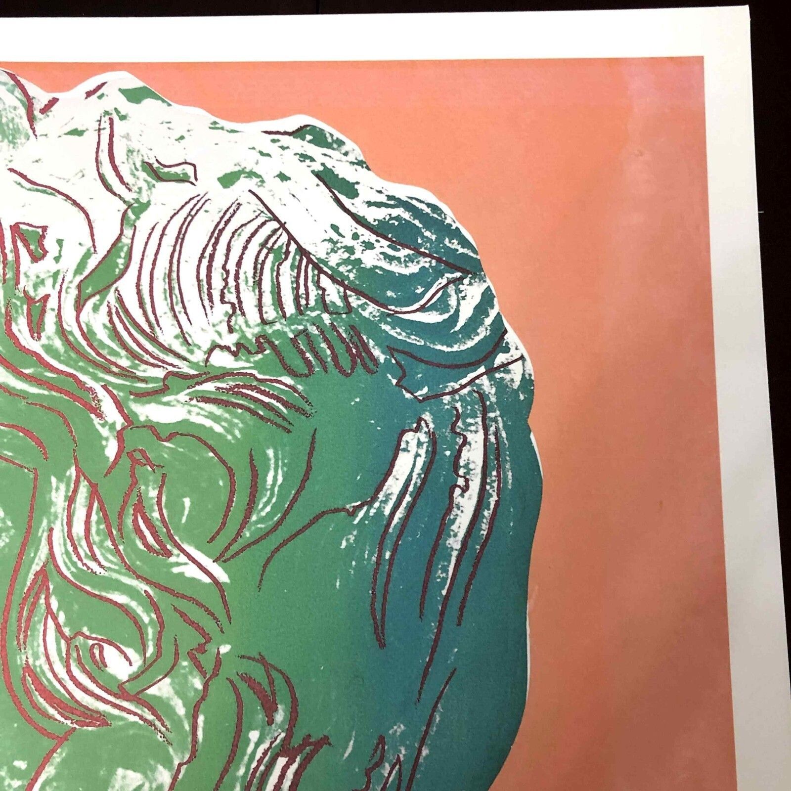 Andy Warhol Lithografie 50x50 cm Nieuwe Cmoa Editie Met Certificaat photo Kunst
