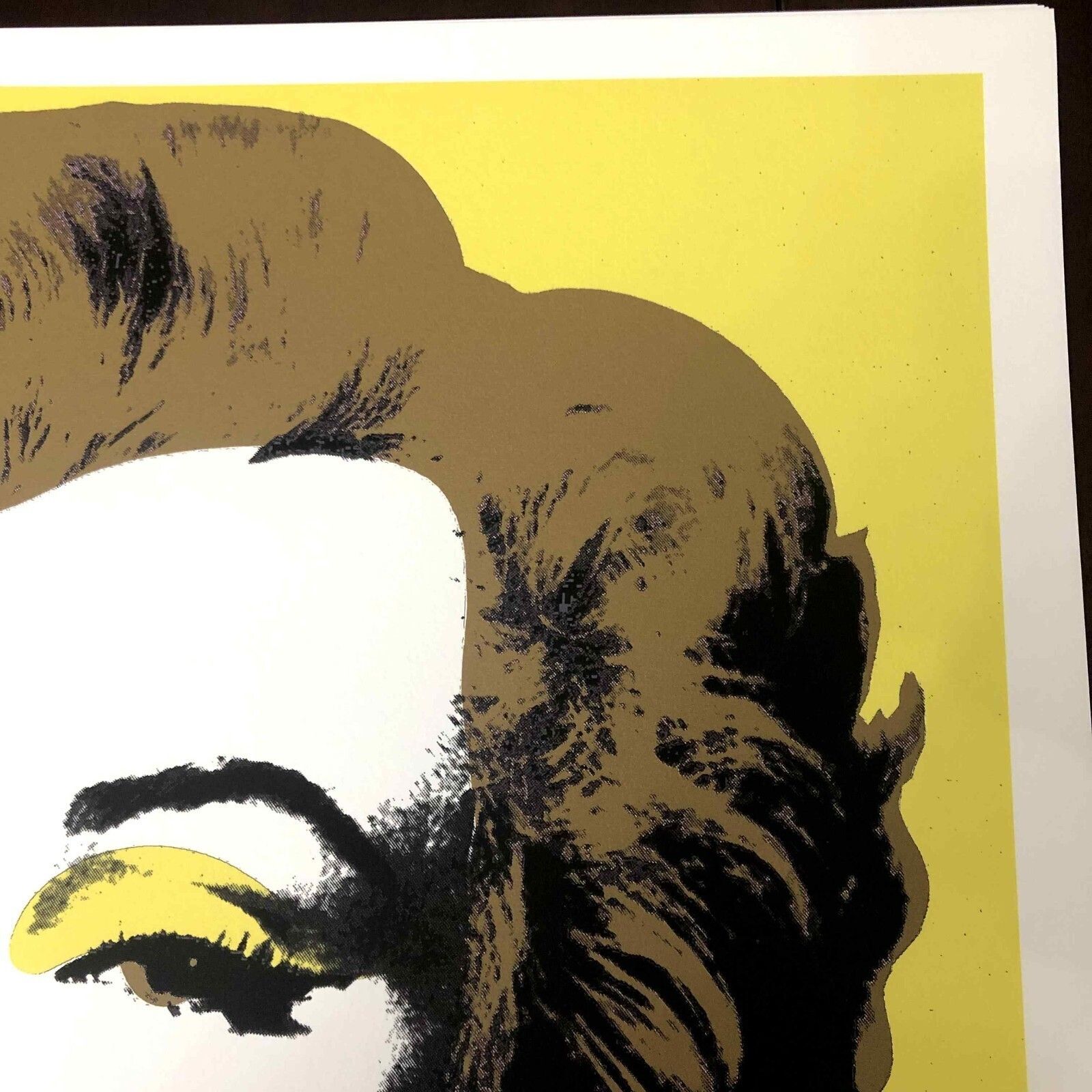 Andy Warhol Lithografie 50x50 cm Nieuwe Cmoa Editie Met Certificaat photo Kunst
