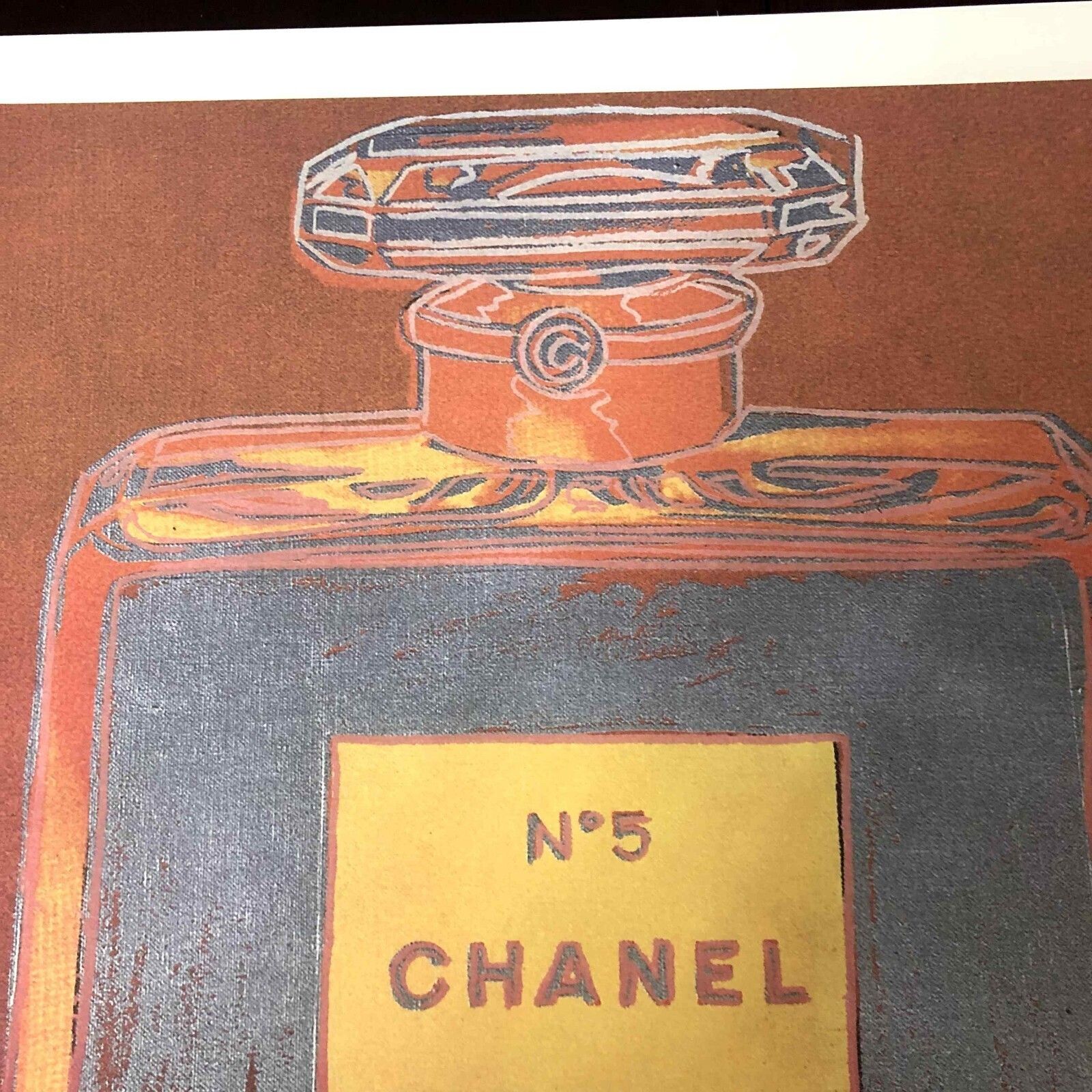 Andy Warhol Lithografie 50x50 cm Nieuwe Cmoa Editie Met Certificaat photo for sale