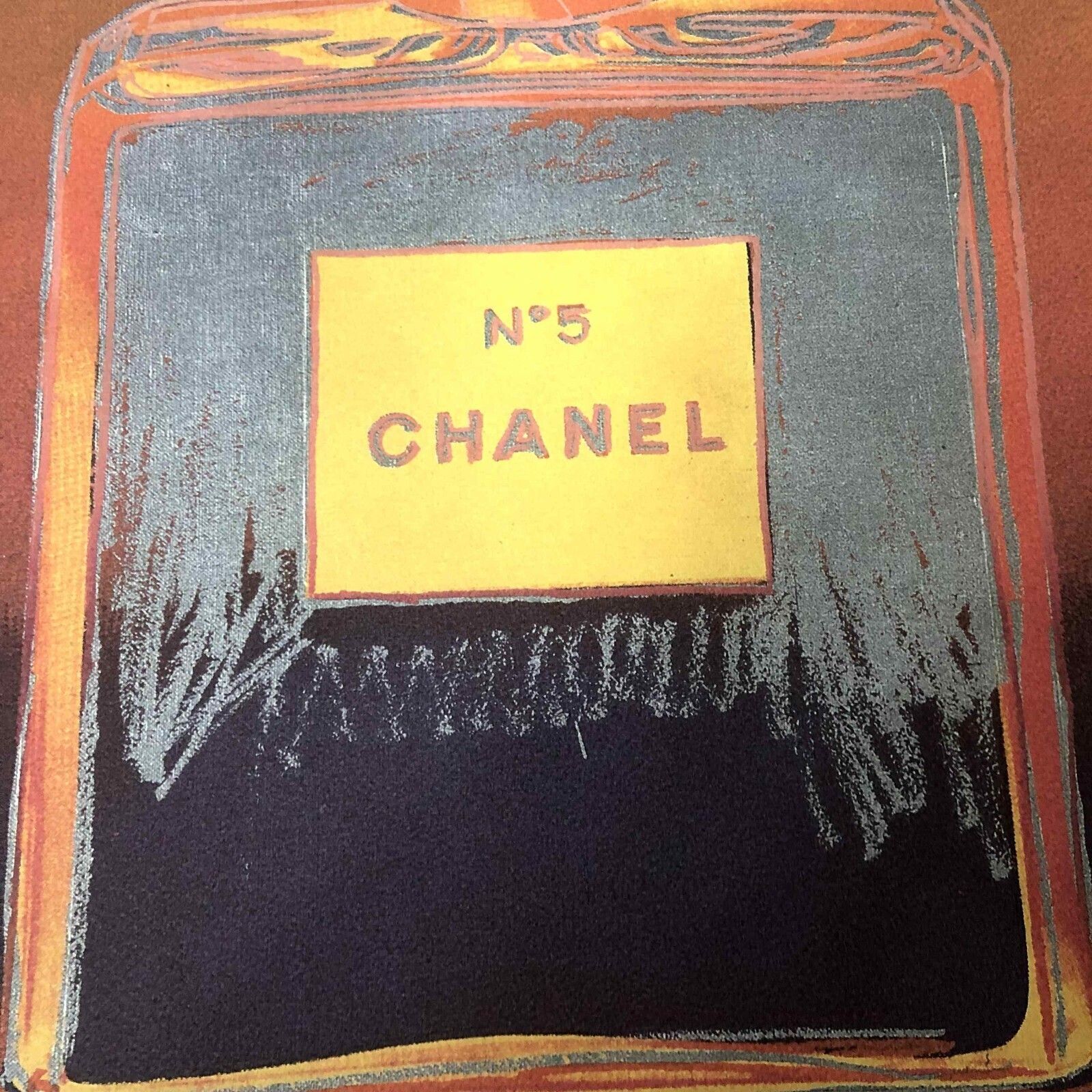 Andy Warhol Lithografie 50x50 cm Nieuwe Cmoa Editie Met Certificaat photo vinterior