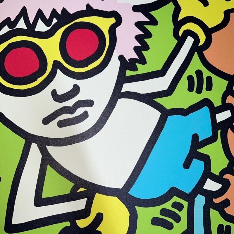 Naar Keith Haring, Andy Mouse, print photo for sale