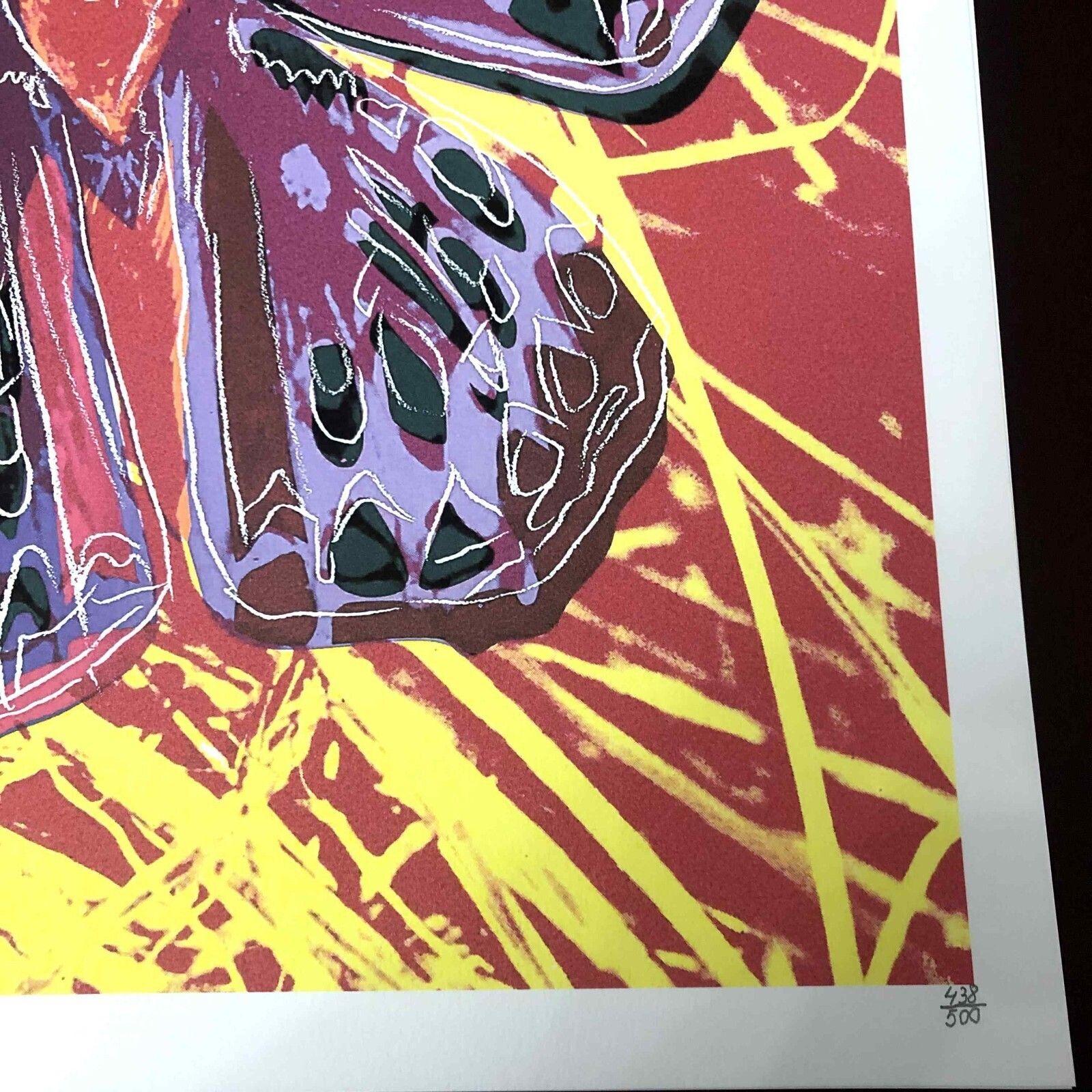 photo for sale Andy Warhol Lithografie 50x50 cm Nieuwe Cmoa Editie Met Certificaat