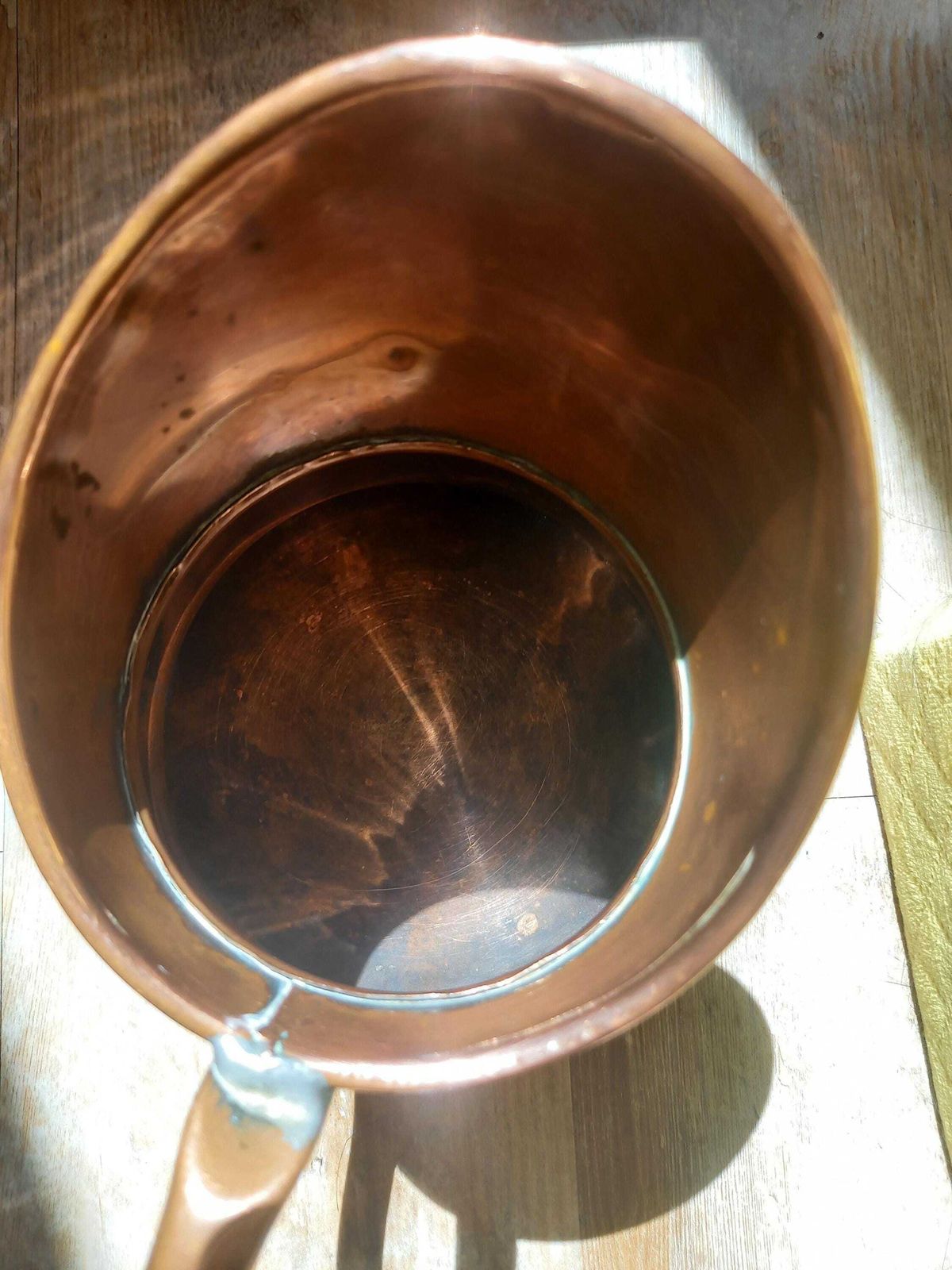 photo furniture Copper Jug Pitcher Antique French