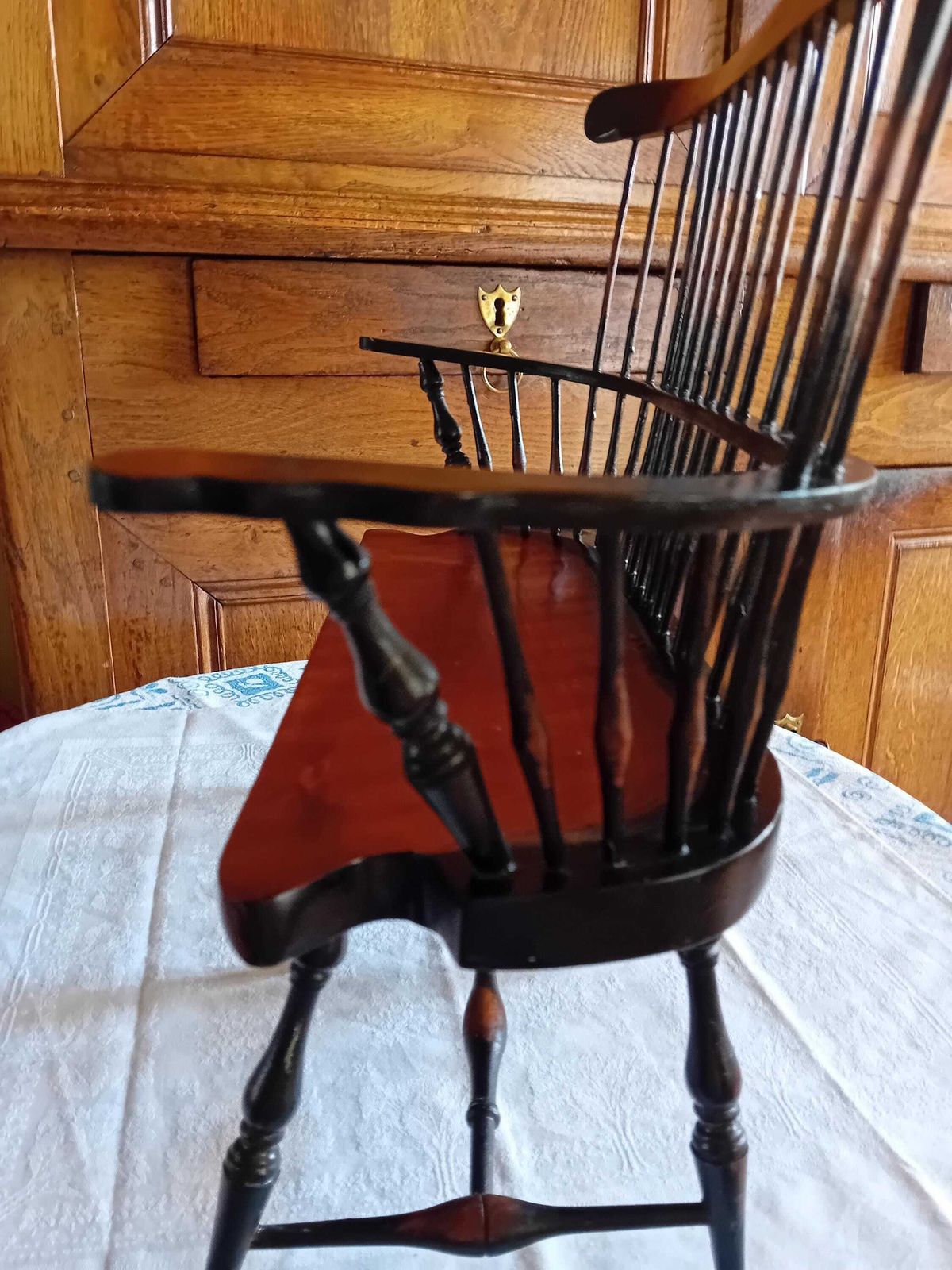 Chaise Pennsylvania Fan Back miniature, pour poupées et autres photo for sale