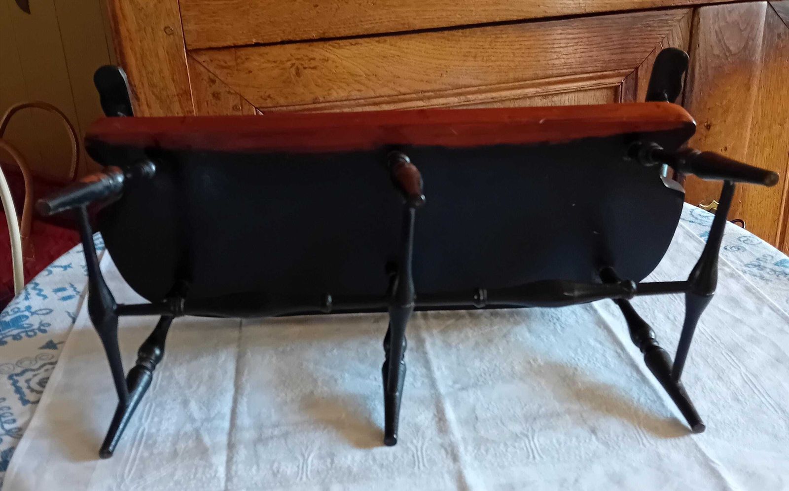 photo furniture Chaise Pennsylvania Fan Back miniature, pour poupées et autres