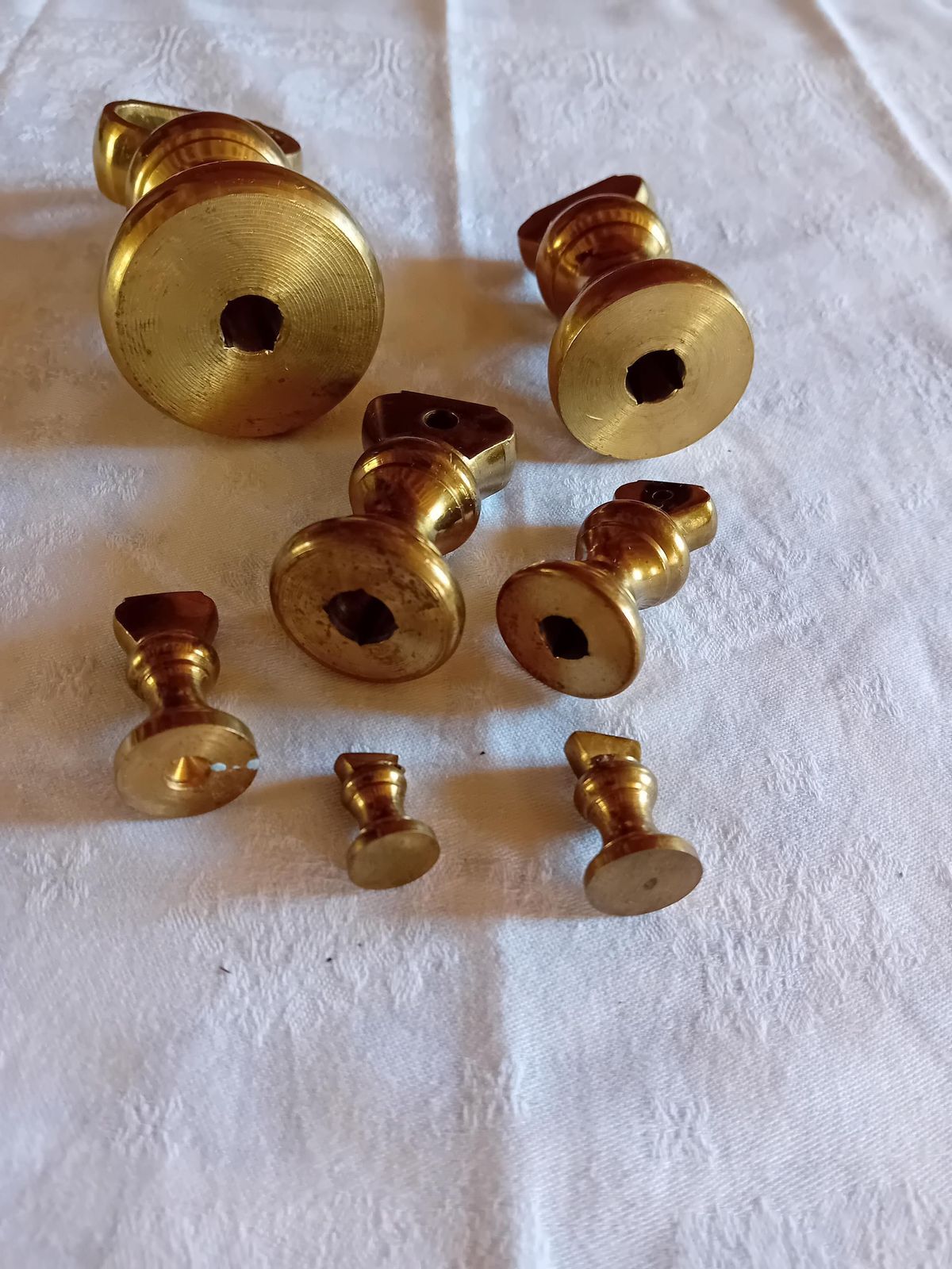 Brass Weights For Kitchen Scales 7 Assorted Sizes photo furniture