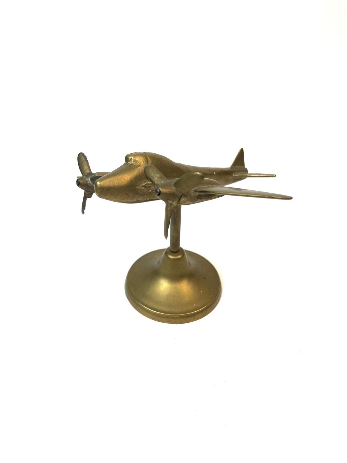 Sculpture d'avion de bureau Art Déco Bauhaus en bronze coulé, Allemagne, 1930 photo 419.0