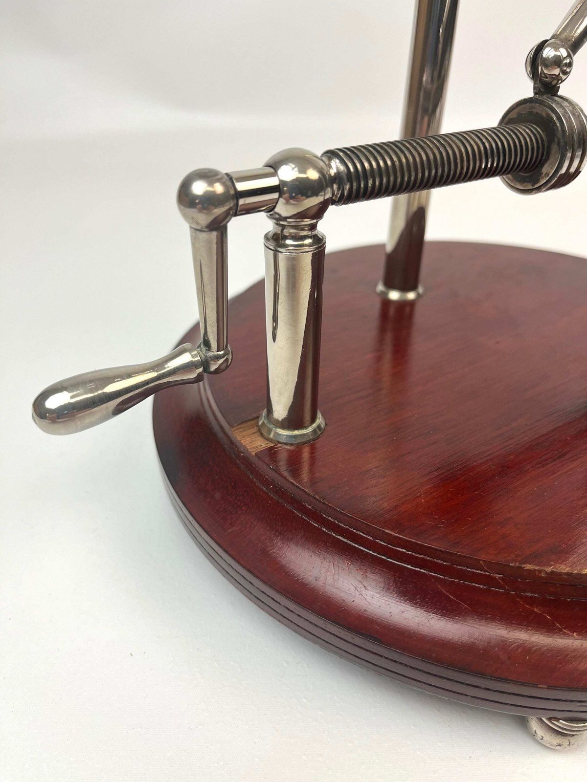 Stunning Antique Art Deco Mechanical Wine Cradle Decanter Home Bar photo Home Decor