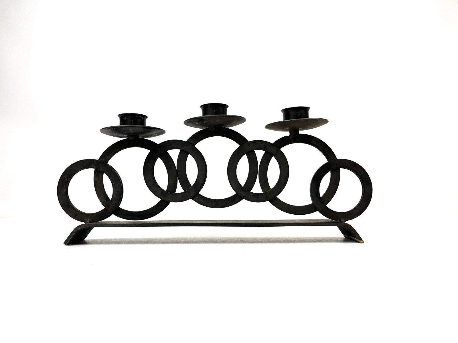 Bougeoir Bauhaus Art déco, Allemagne, vers 1925