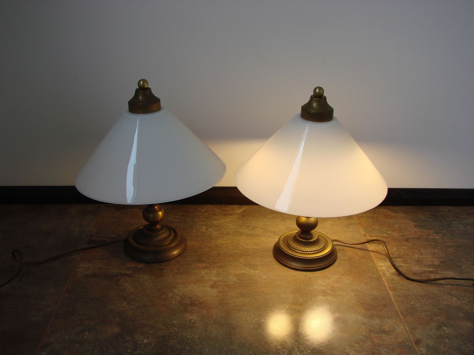 A Pair Of Bedside Lamps From The 1970s photo furniture