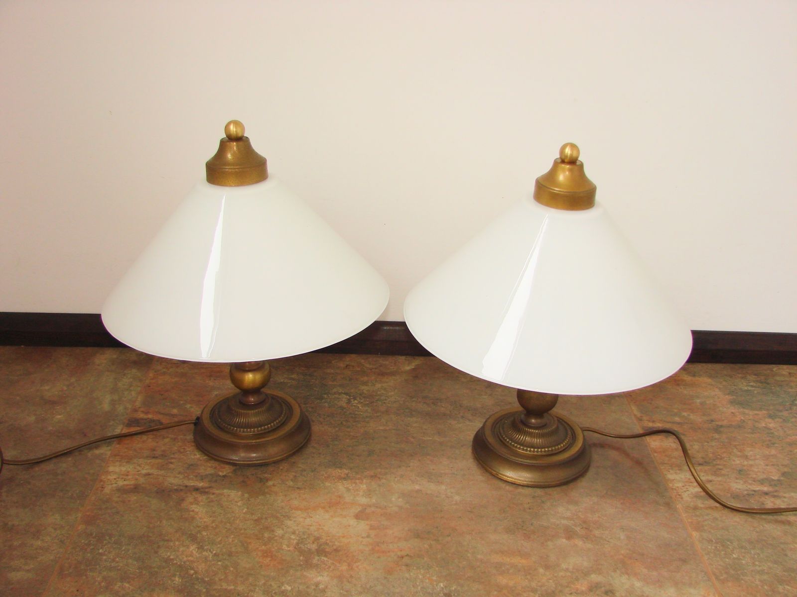 A Pair Of Bedside Lamps From The 1970s photo Lighting