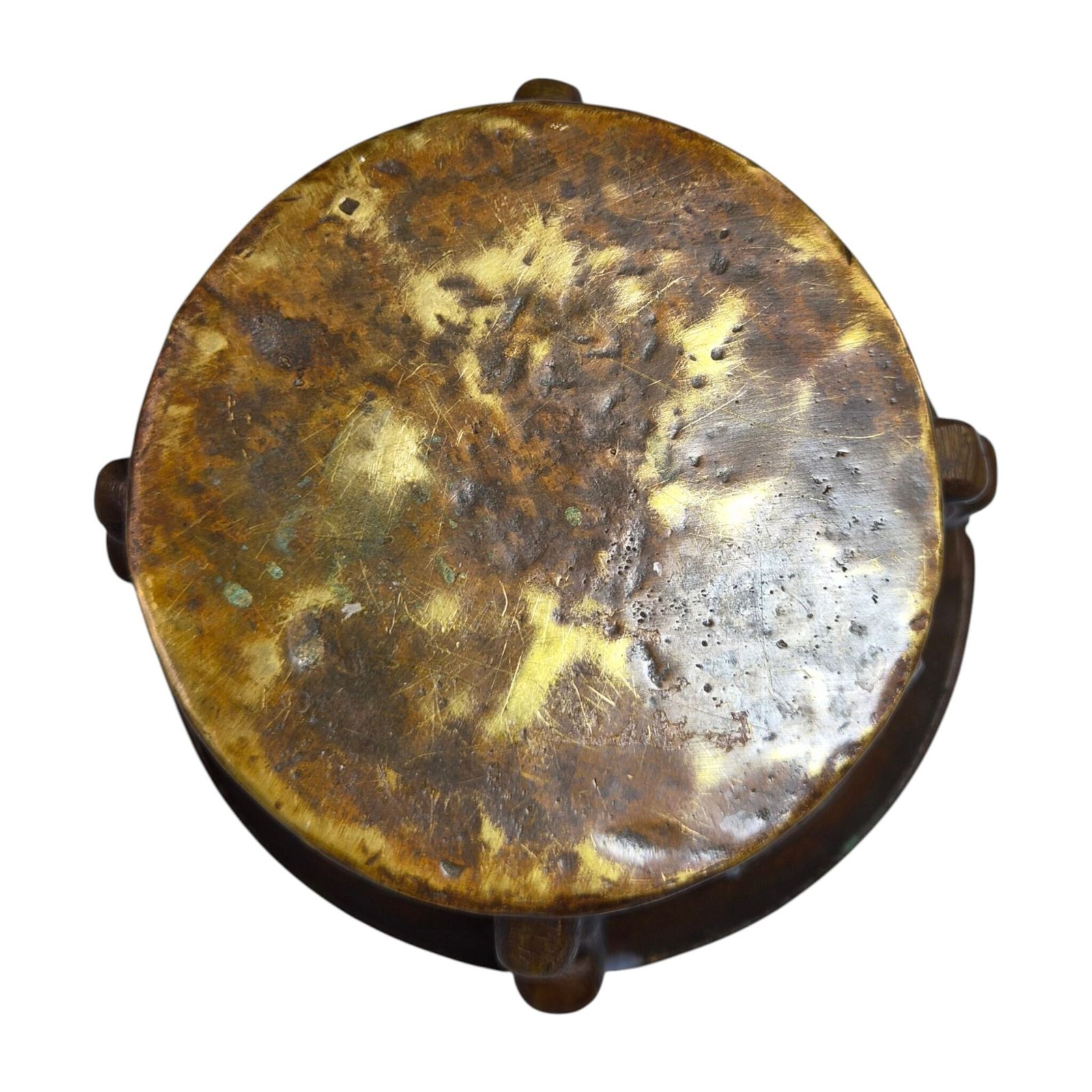 Spanish Cast Bronze Apothecary Mortar With House Of Enríquez Heraldry, C.1650 1720 photo 500.0