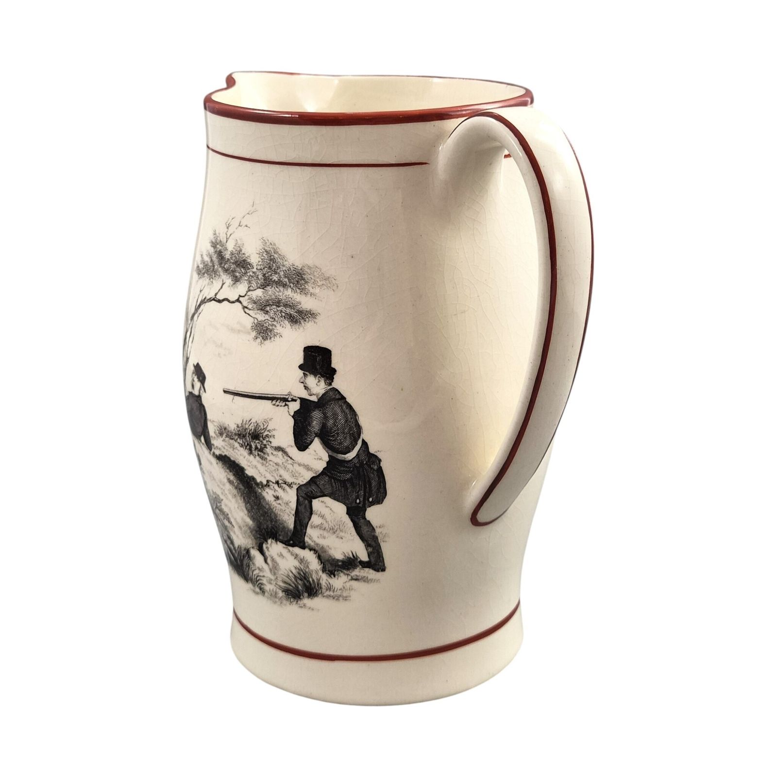 Staffordshire Georgisch Creamware Waskan, Wedgwood Attributie, ca. 1800-1810 photo vinterior