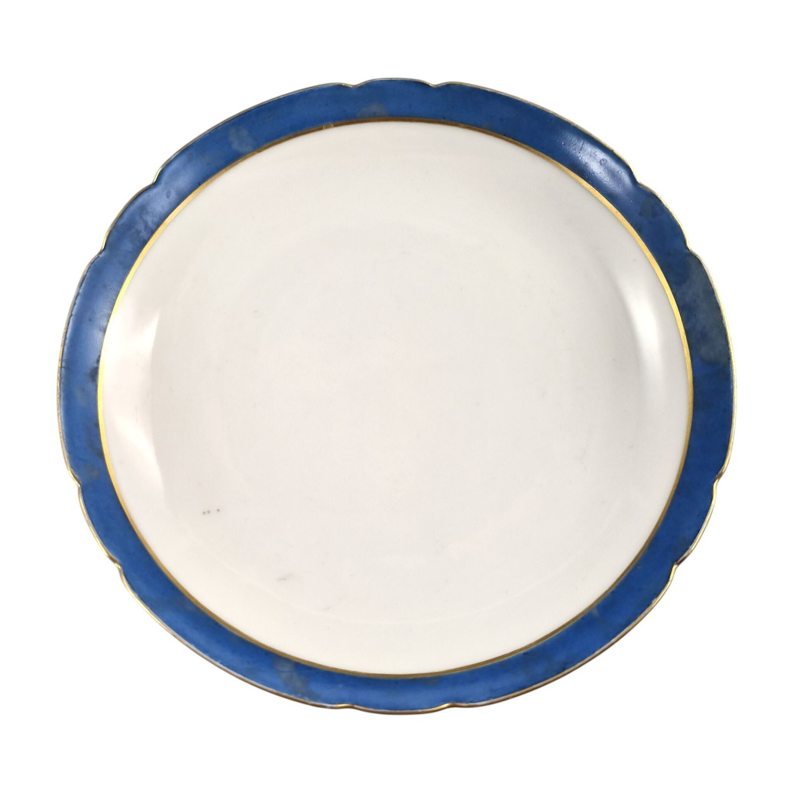 Unieke Sèvres blauwe porseleinen tazza op voetstuk met gezichten op Montlhéry en Mont Blanc, 1835 photo 7000.0