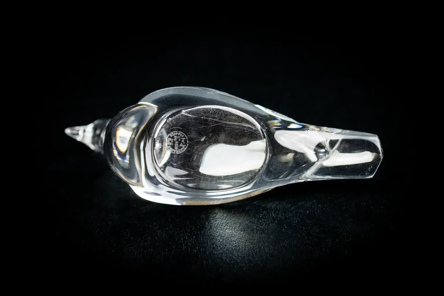 Baccarat kristallen presse-papier, vogelmodel, geblazen diersculptuur photo buy